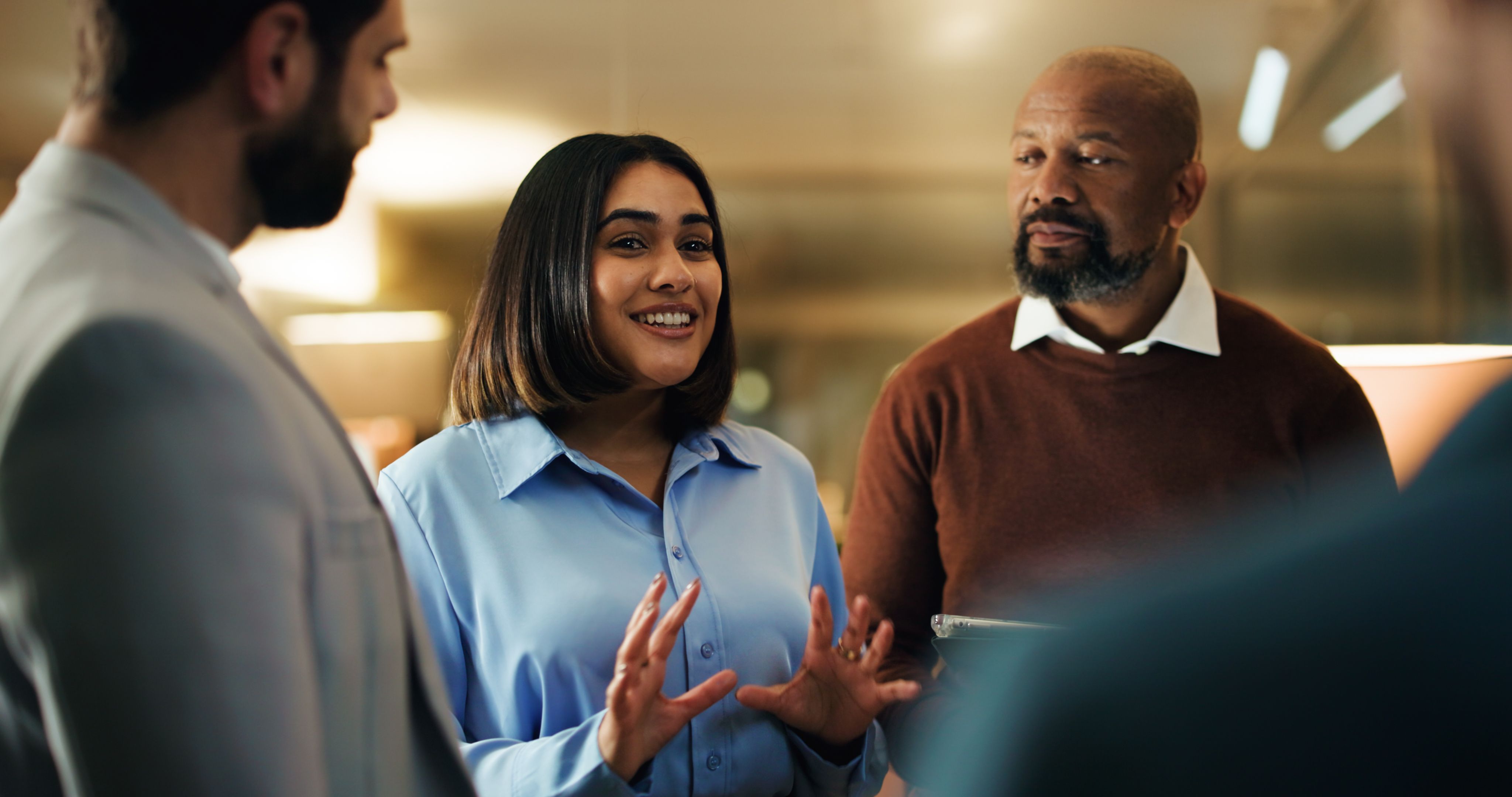 conversation with native speaker