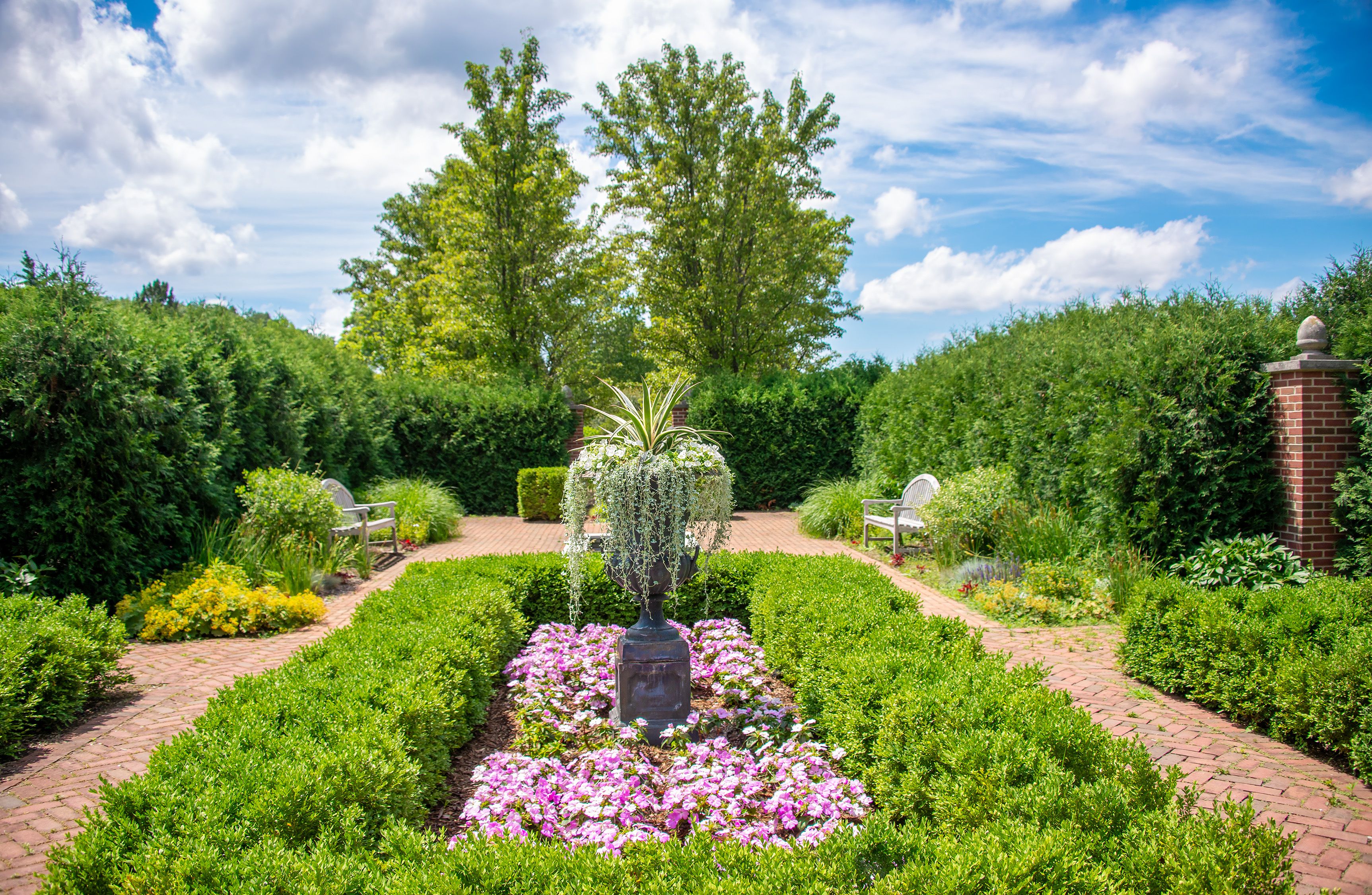 Michigan garden spring