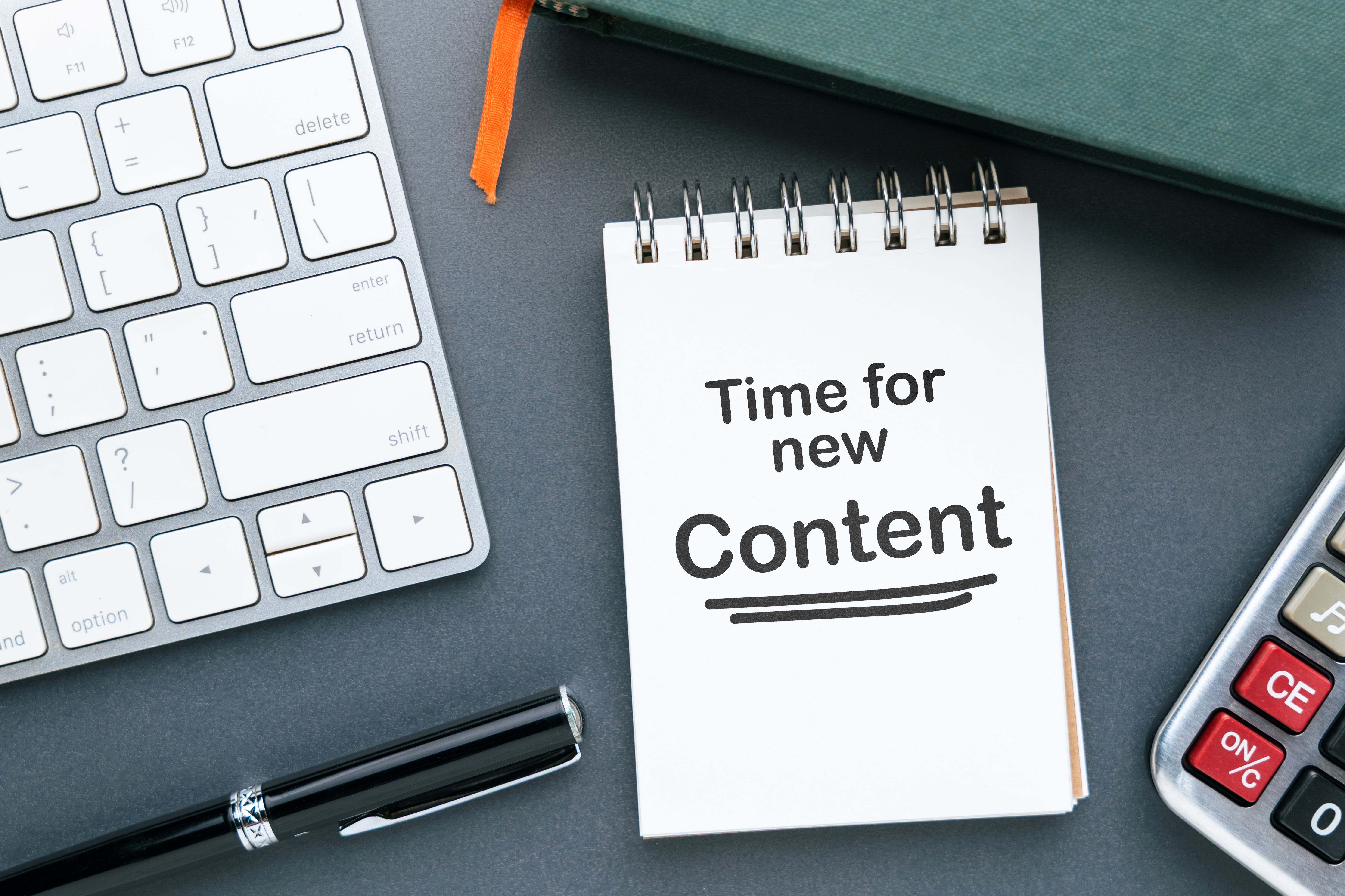 website content update