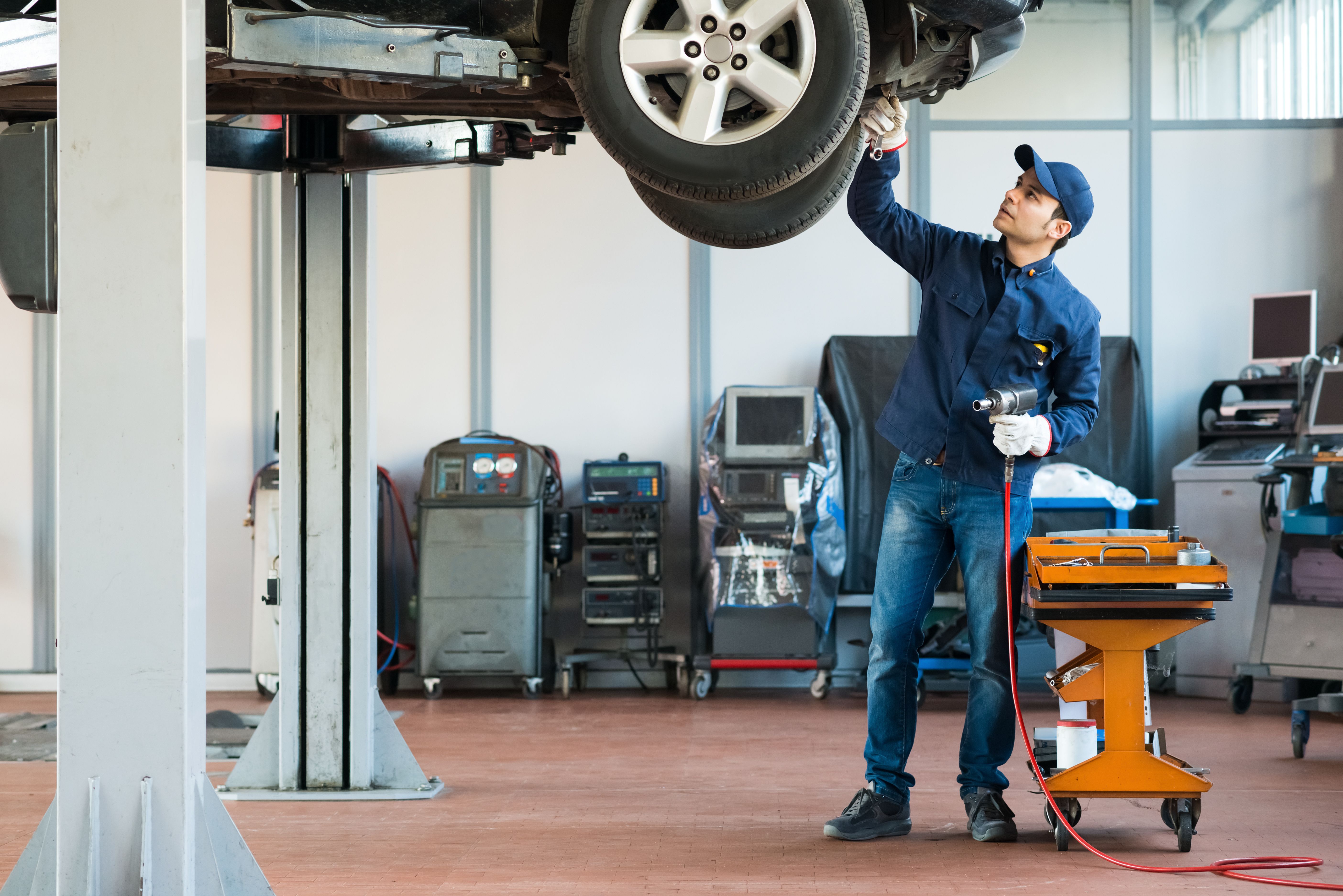 mechanic working