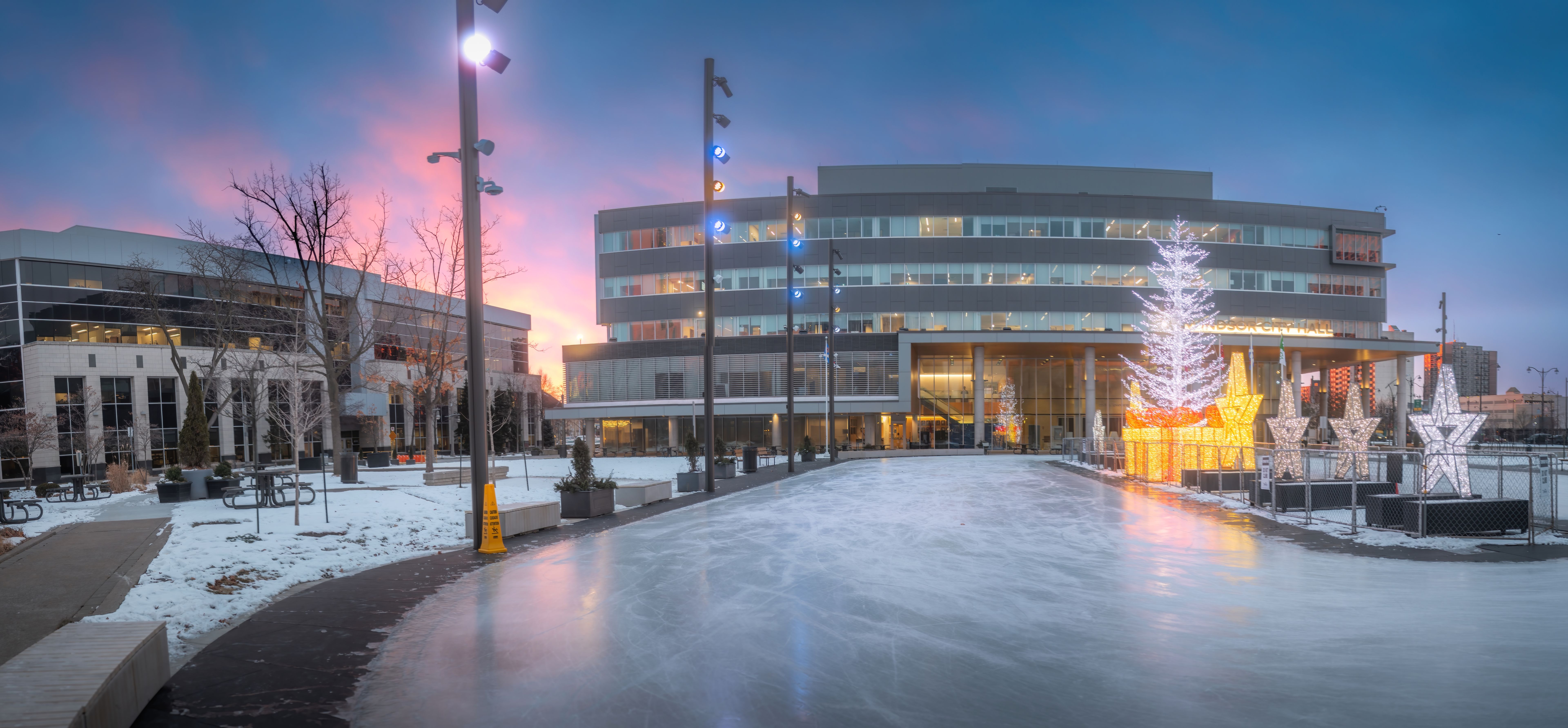 business exterior winter