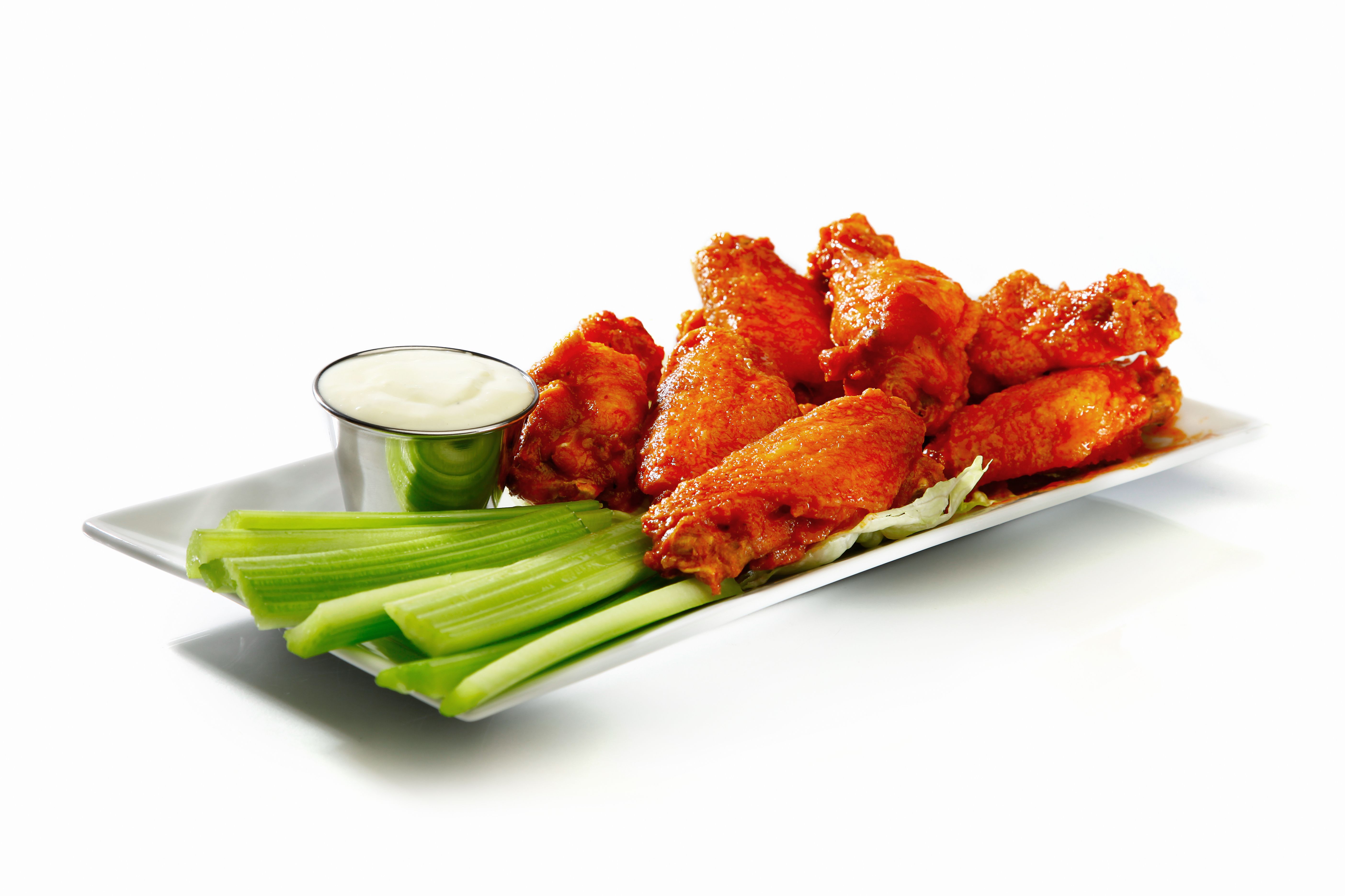 buffalo wings plate