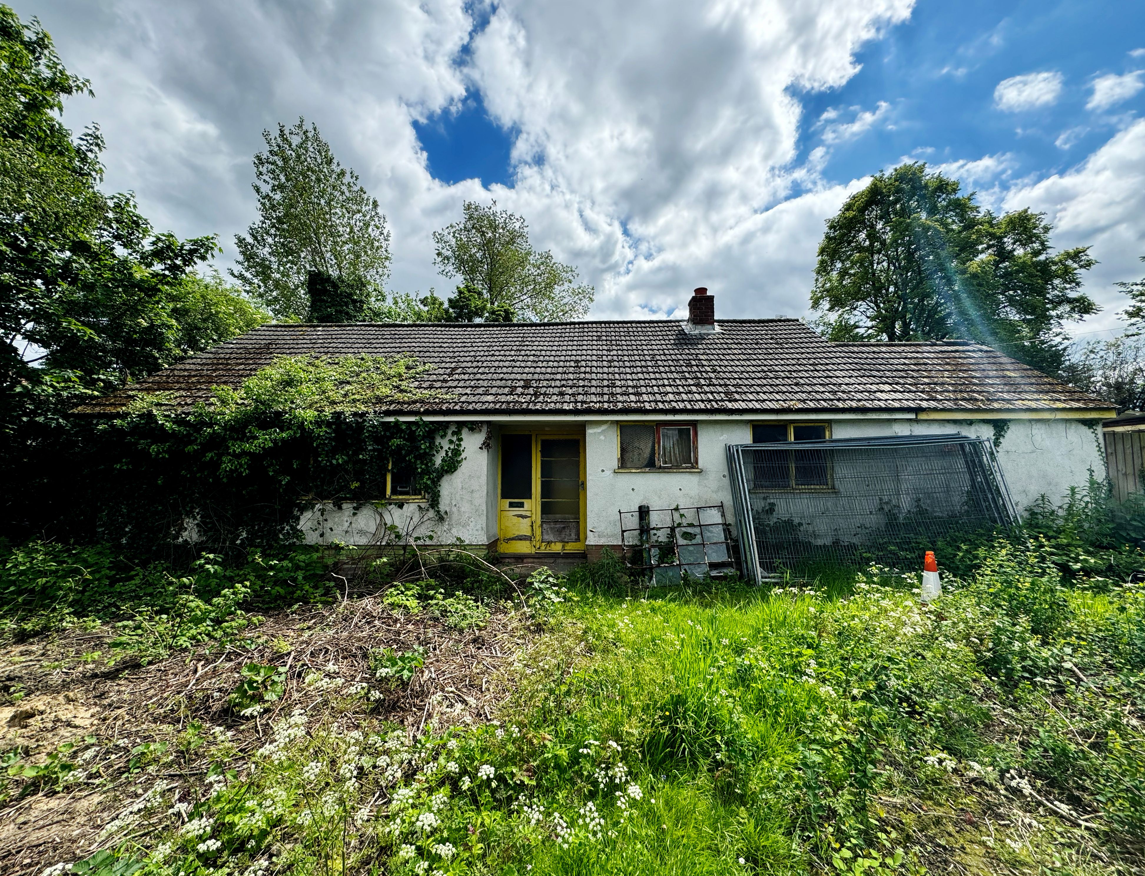 distressed home