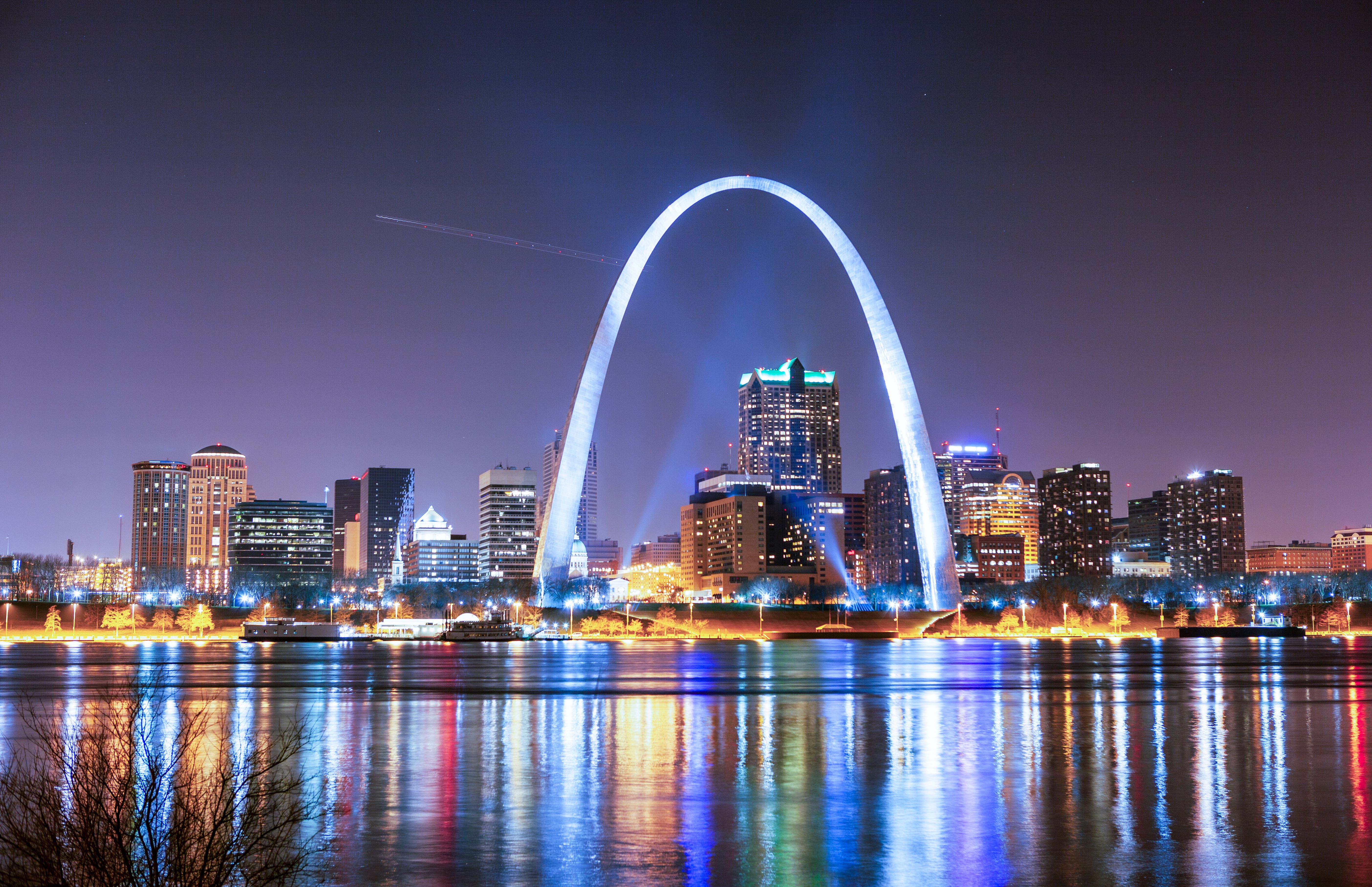 East Saint Louis cityscape