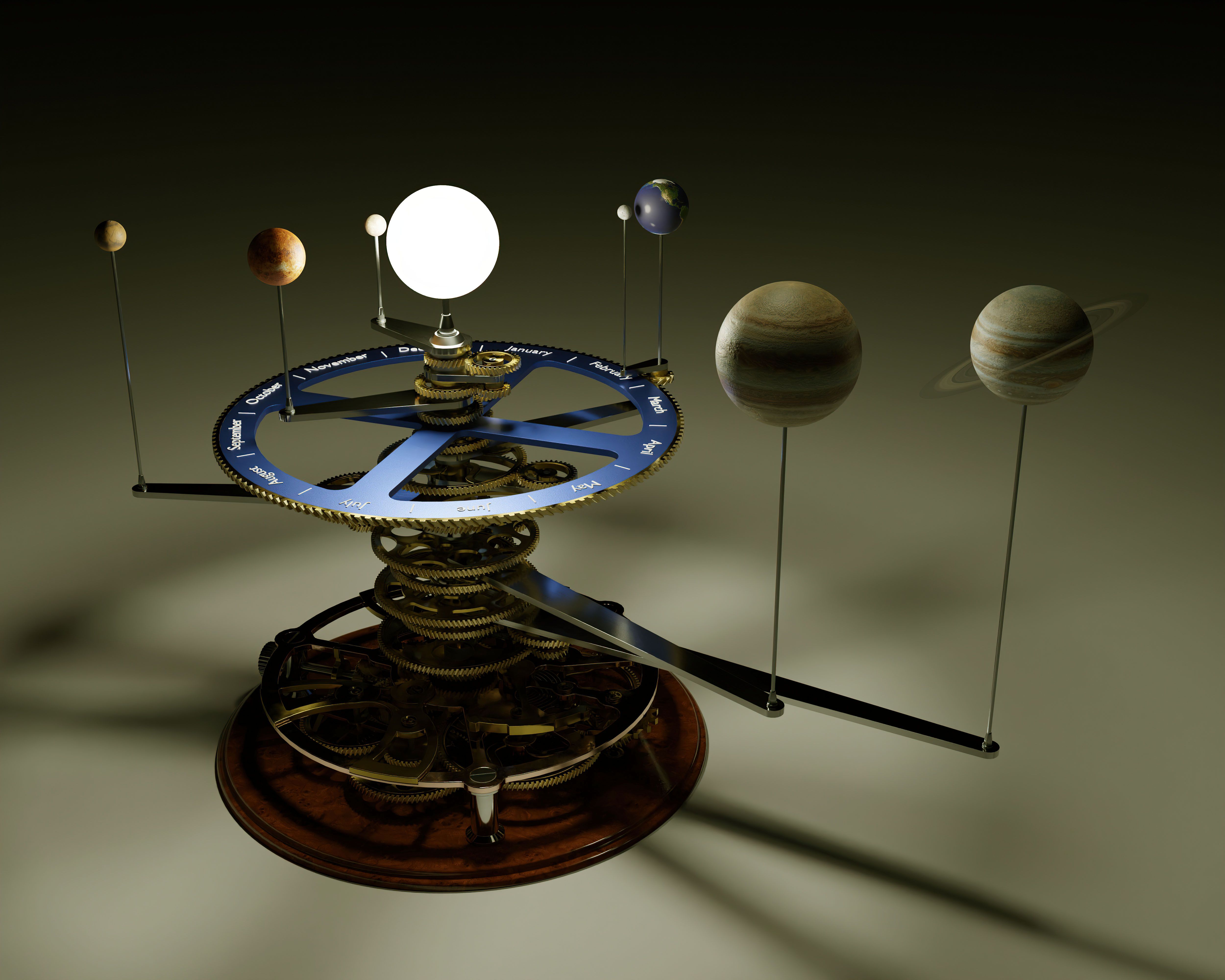 solar system model