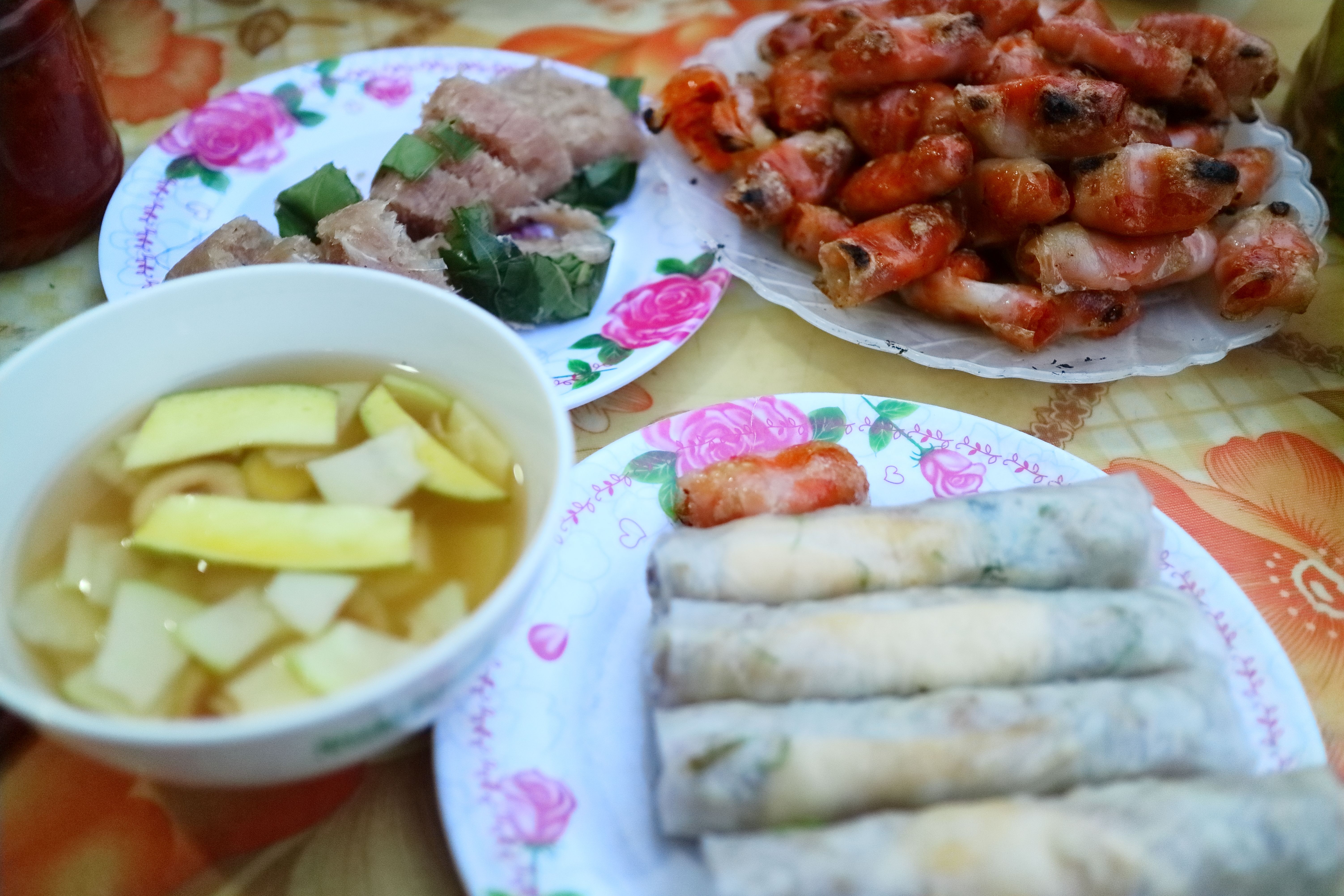 Vietnam food in a festival Vietnam food in a festival