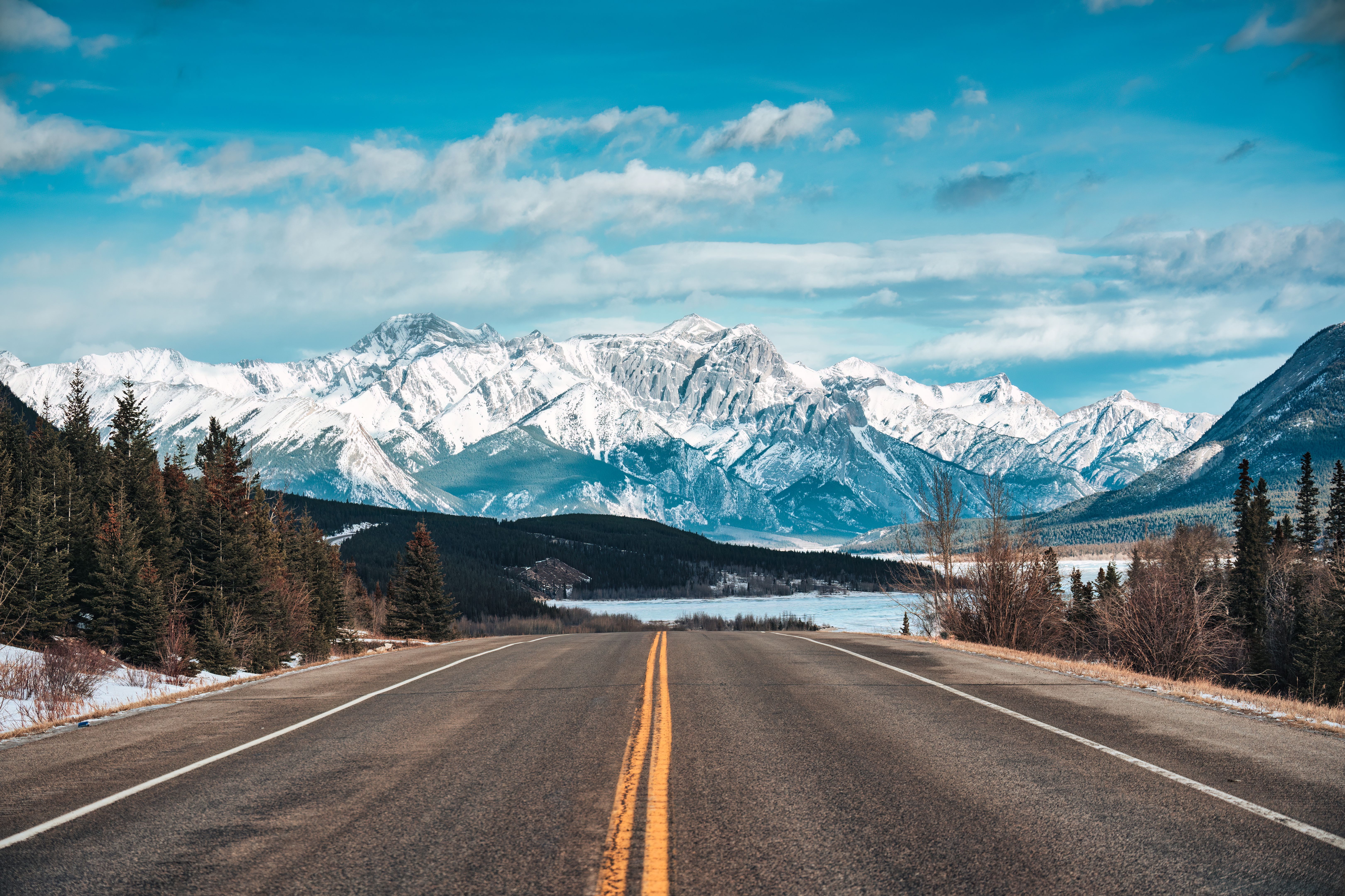 landscape road trip