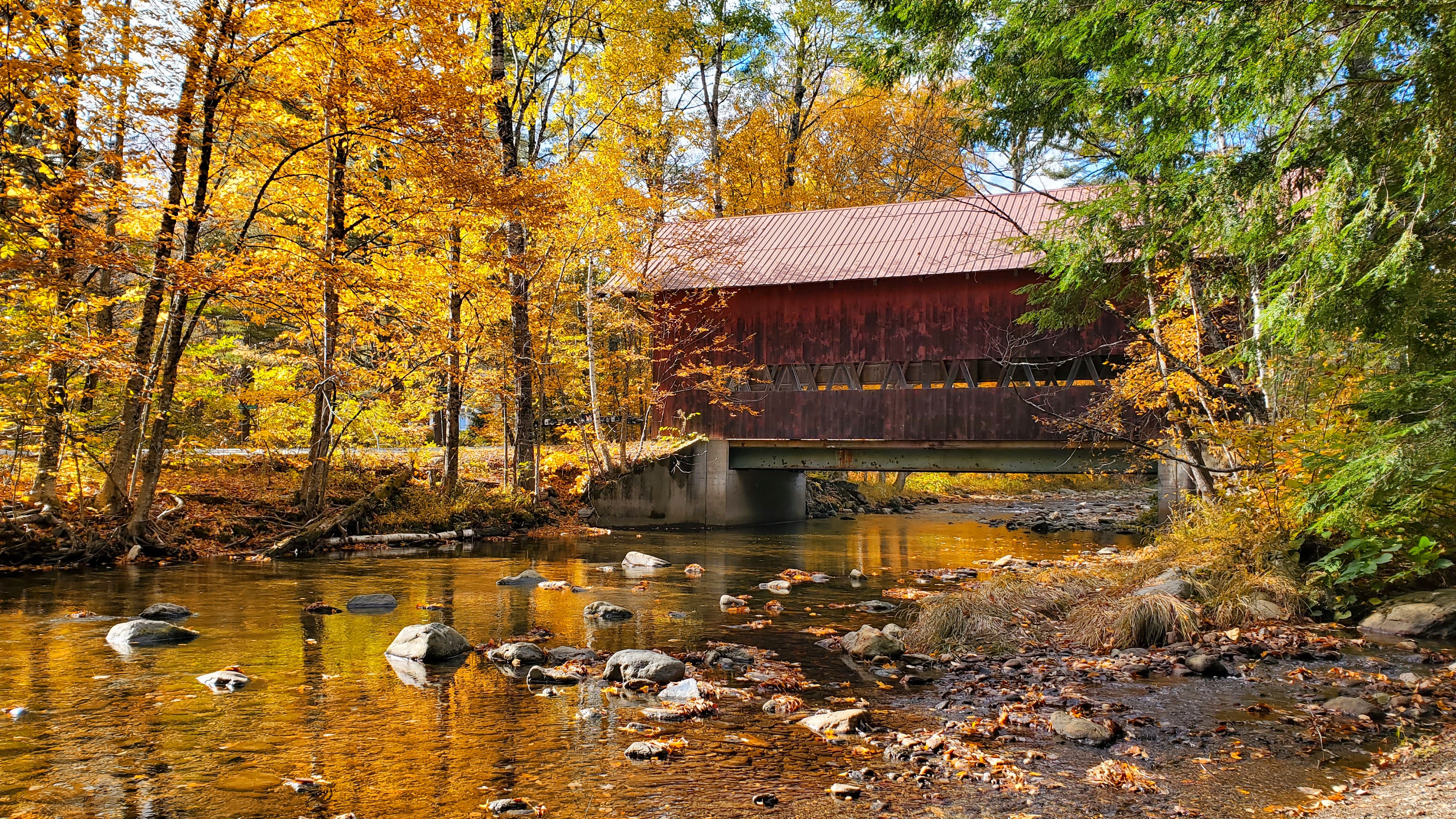 covered bridge Vermont