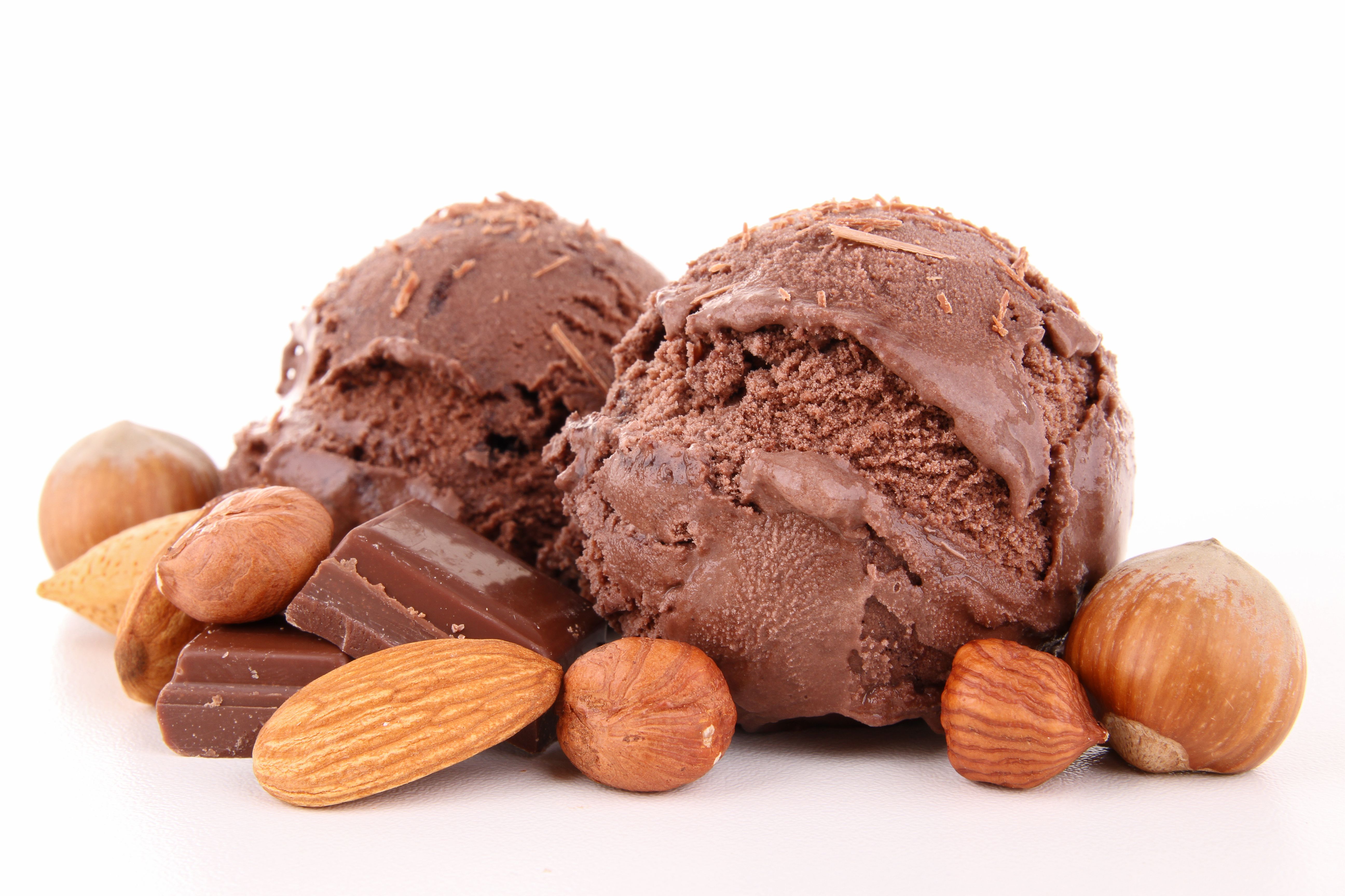 chocolate hazelnut ice cream