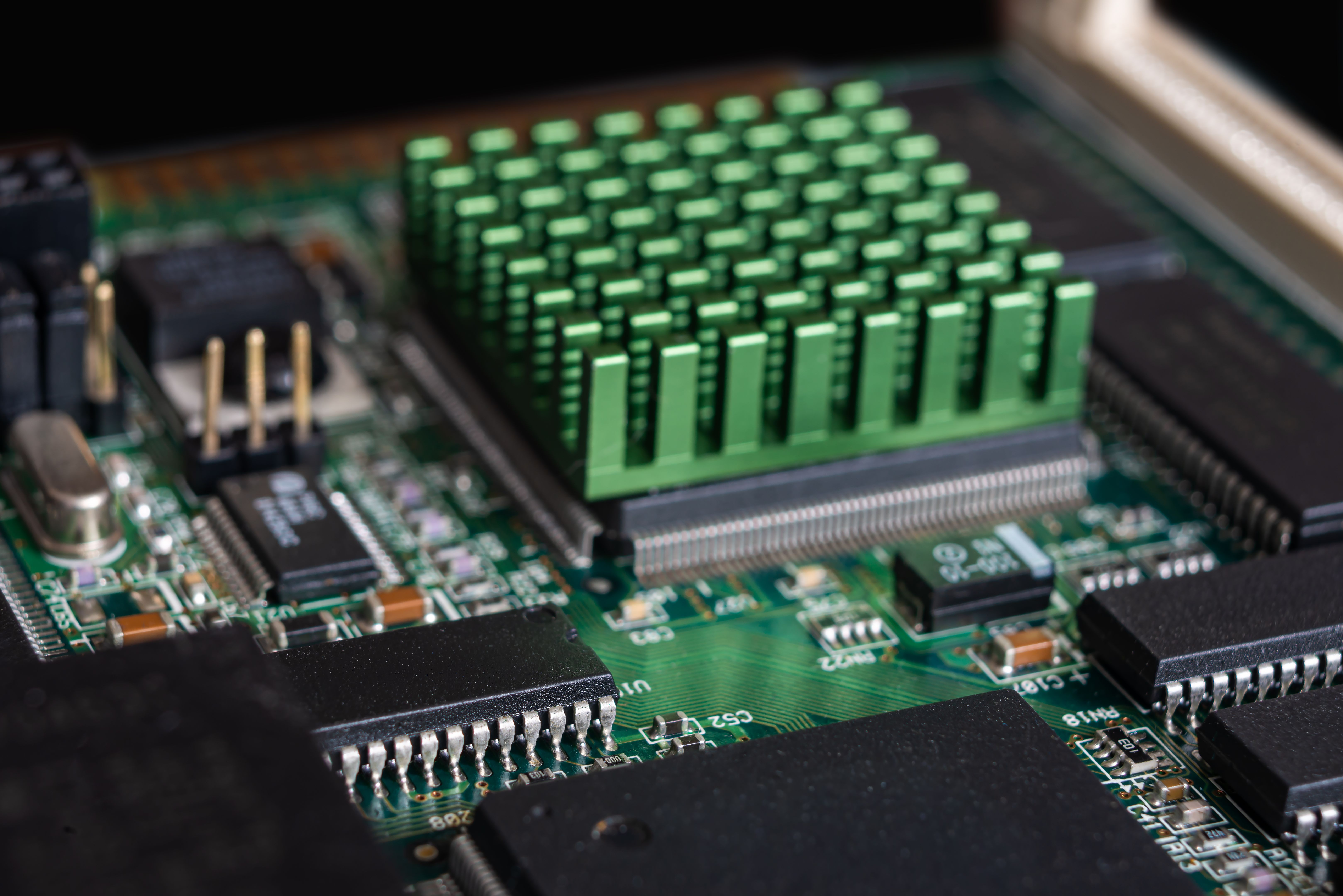 organized electronic parts