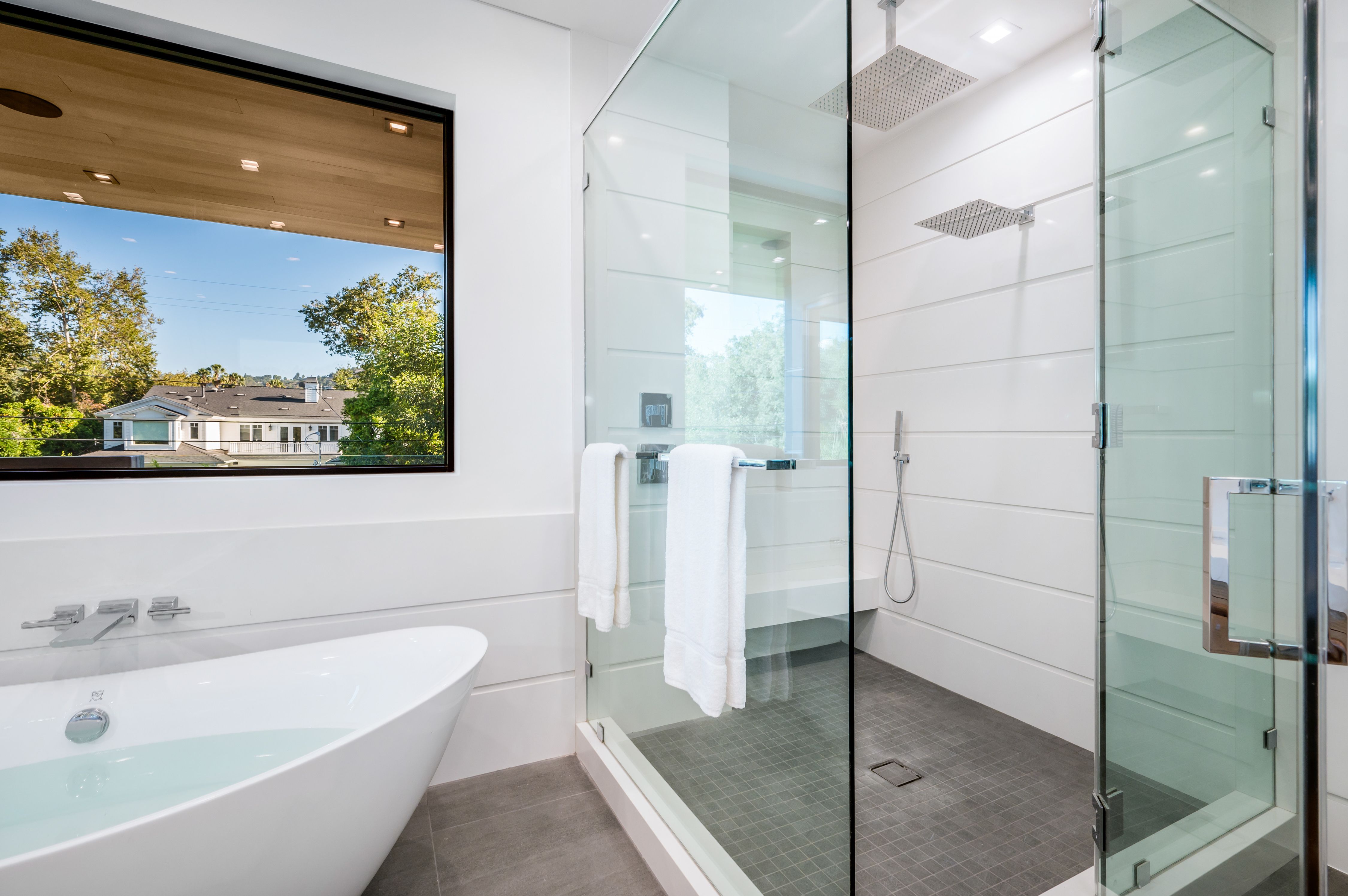 walk-in shower