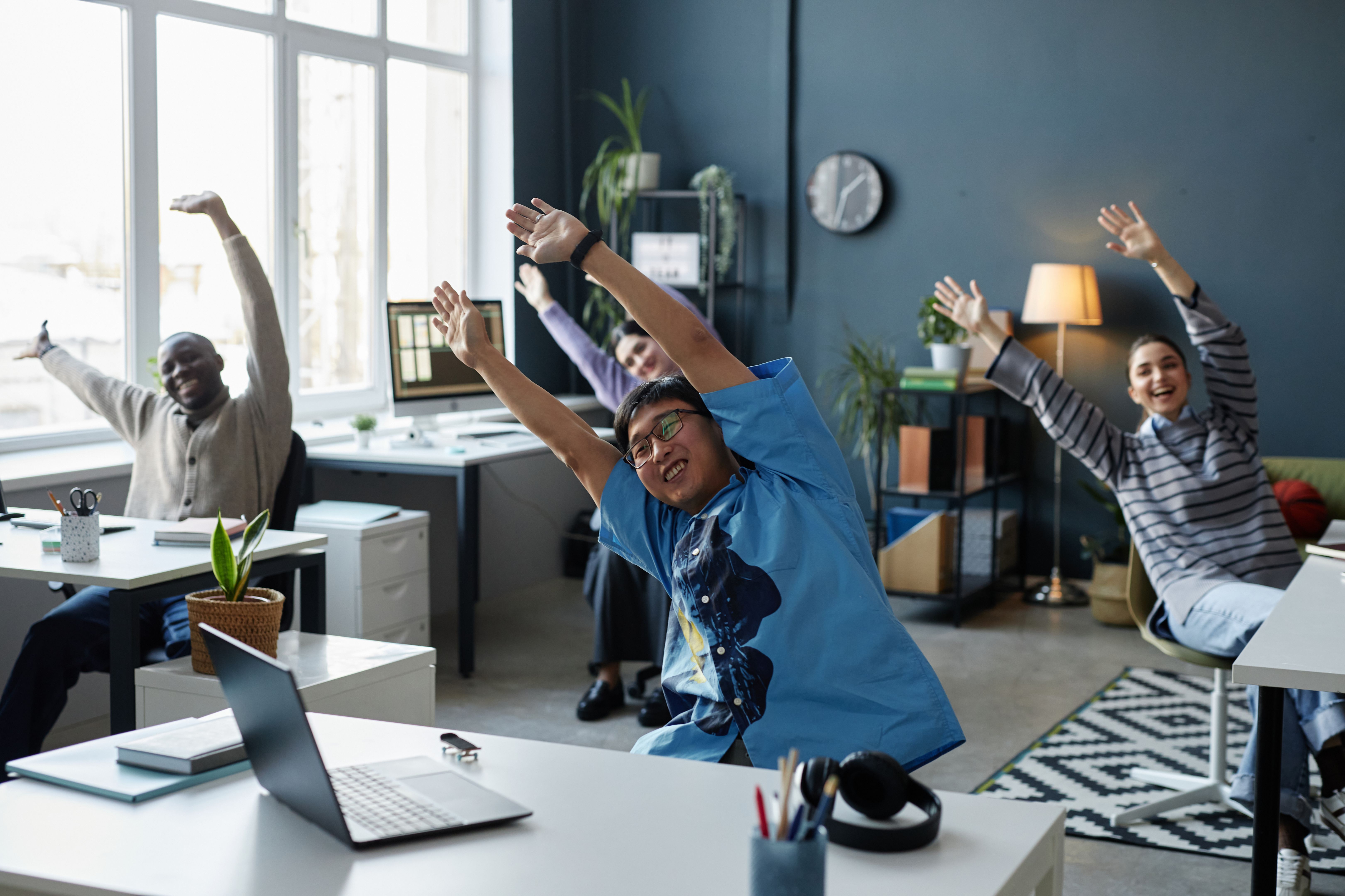 Stretching Exercises in Office