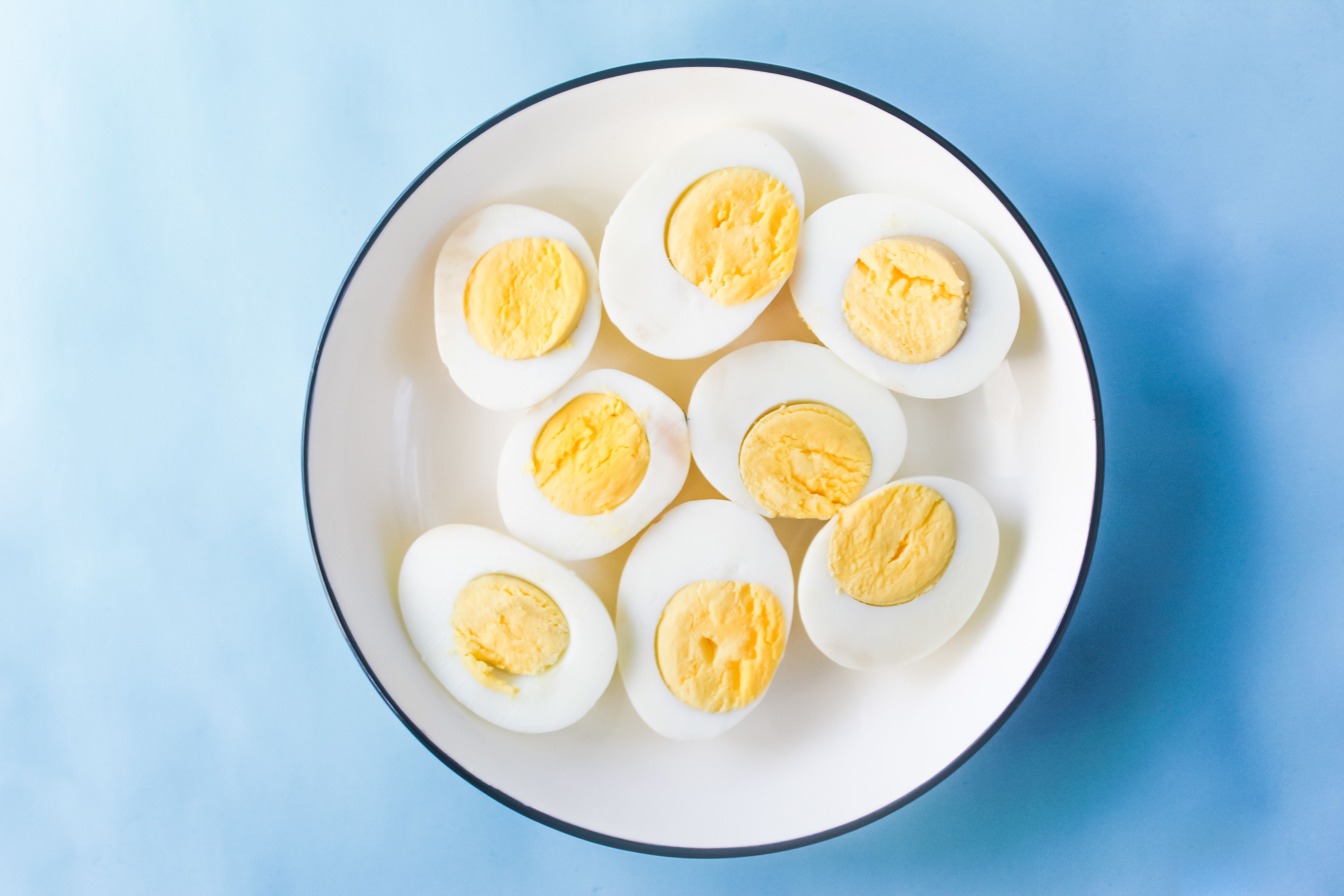 boiled eggs