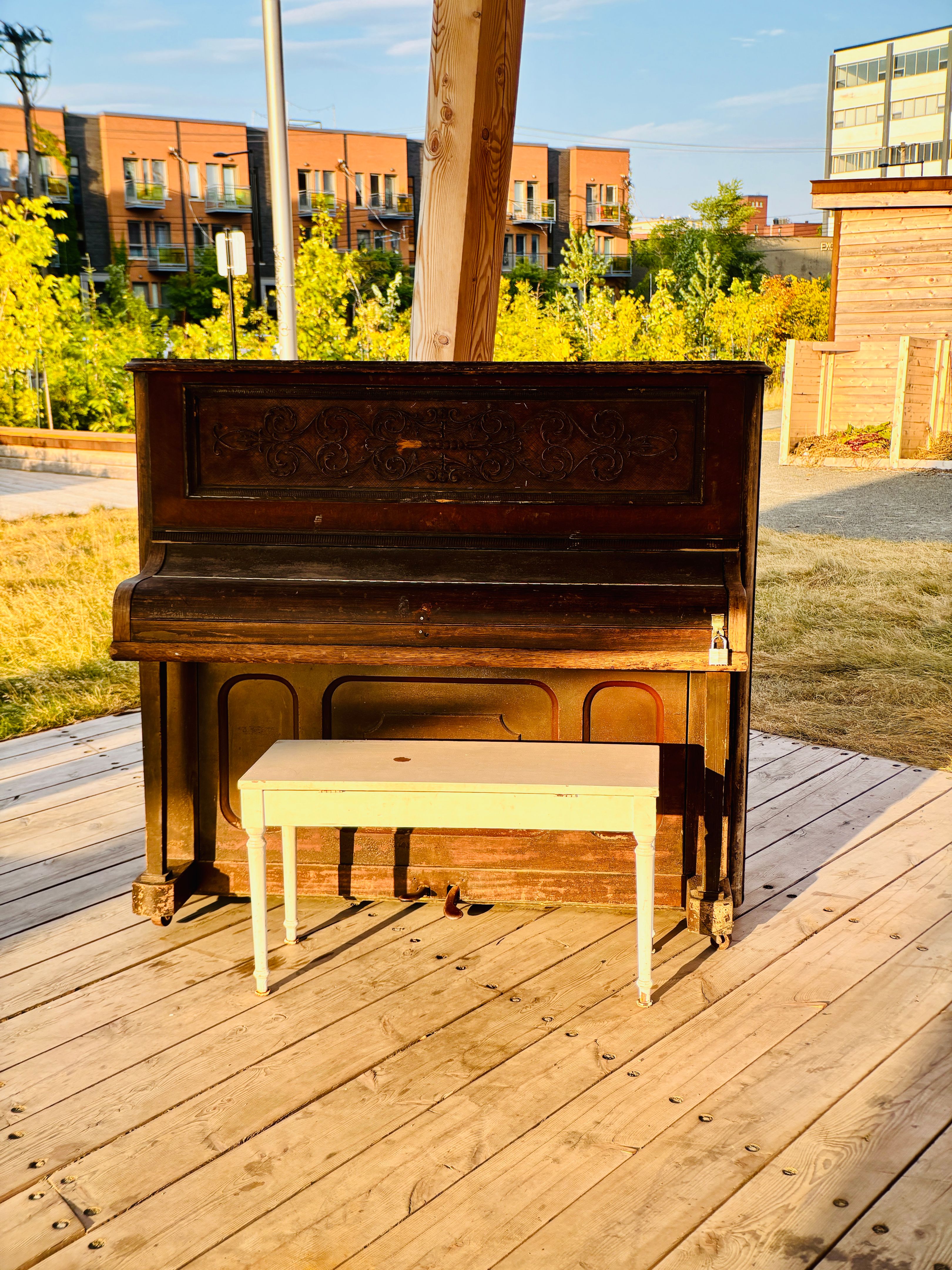 used piano