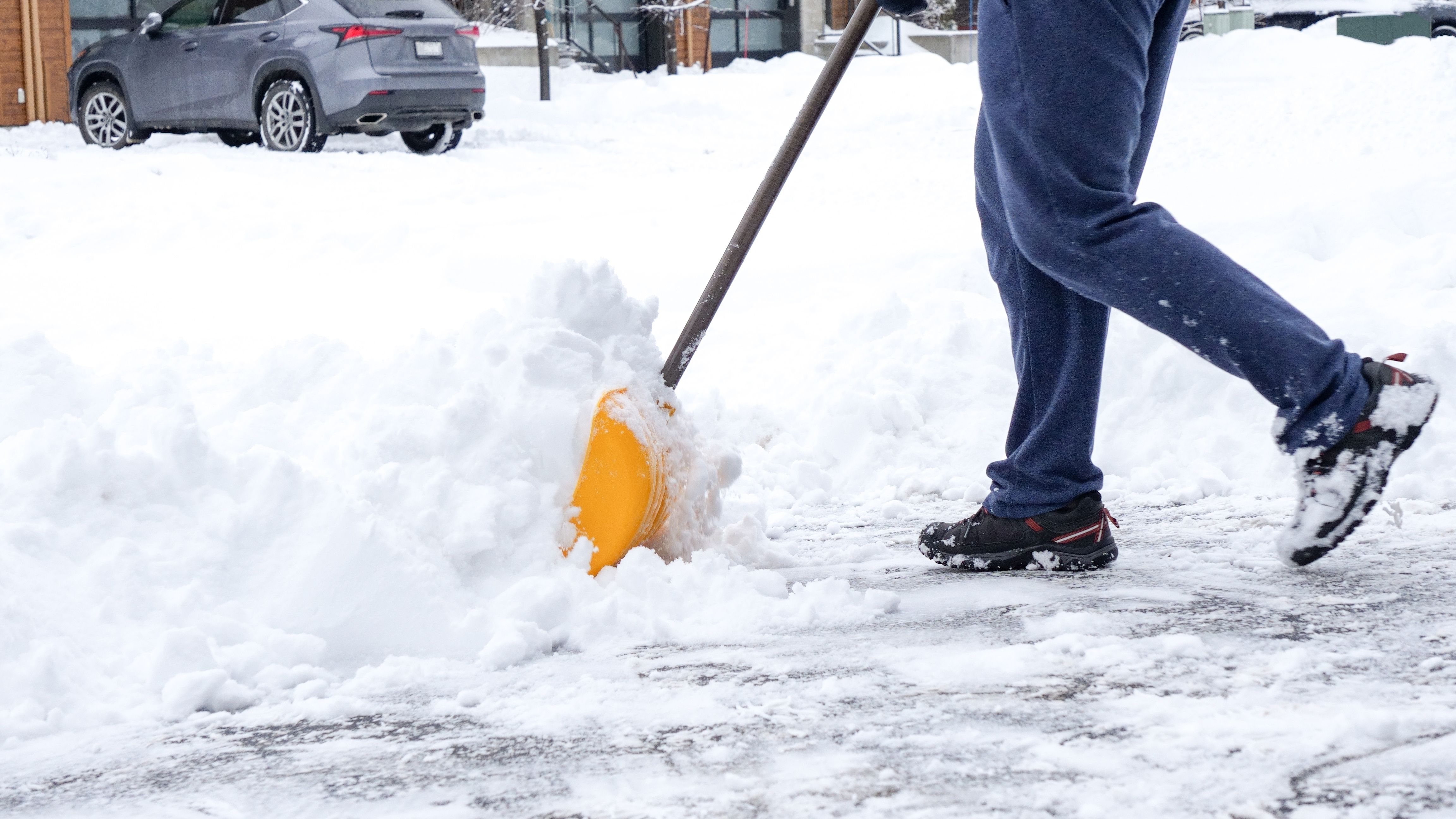 snow shoveling