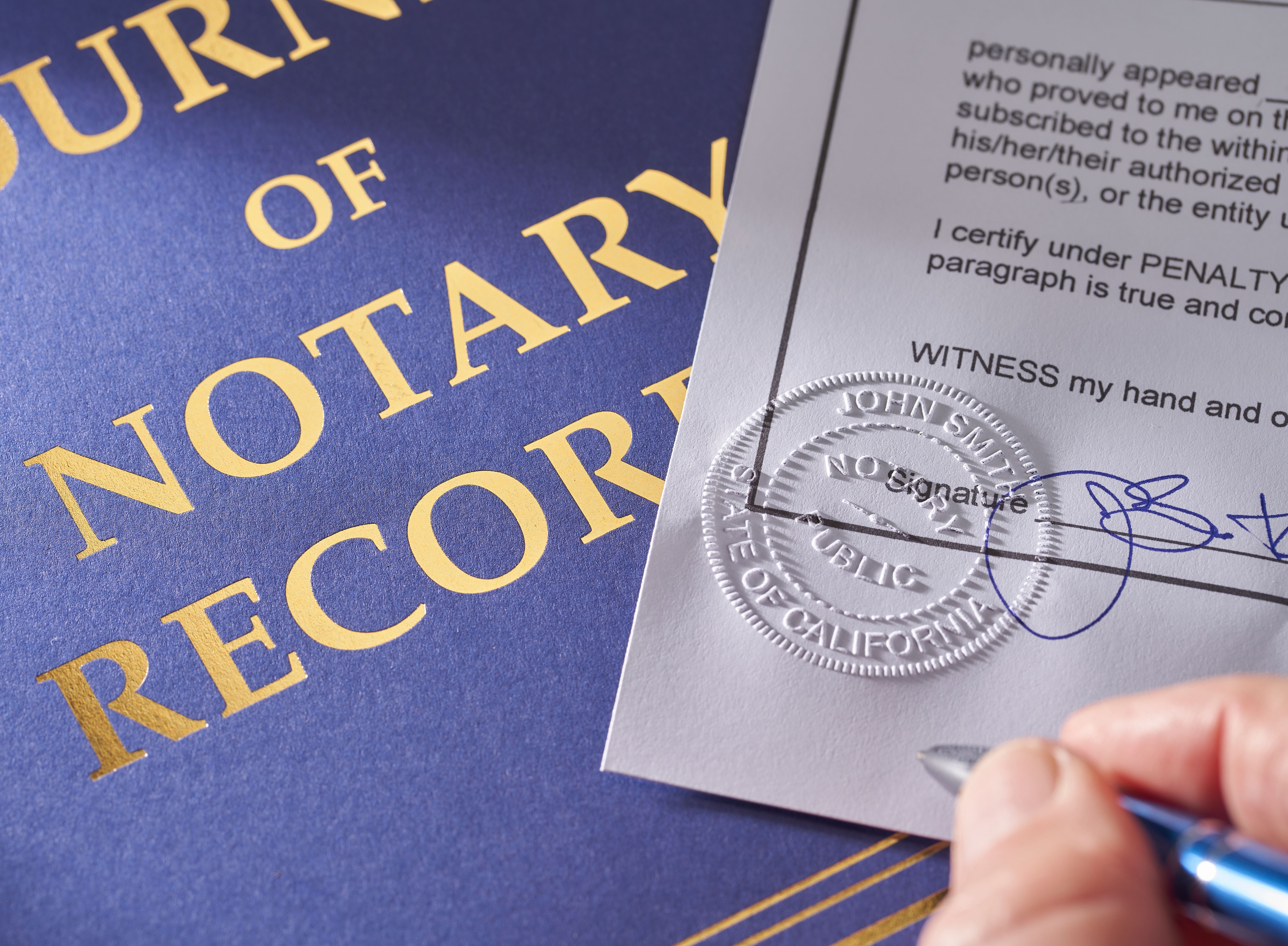 notary appointment