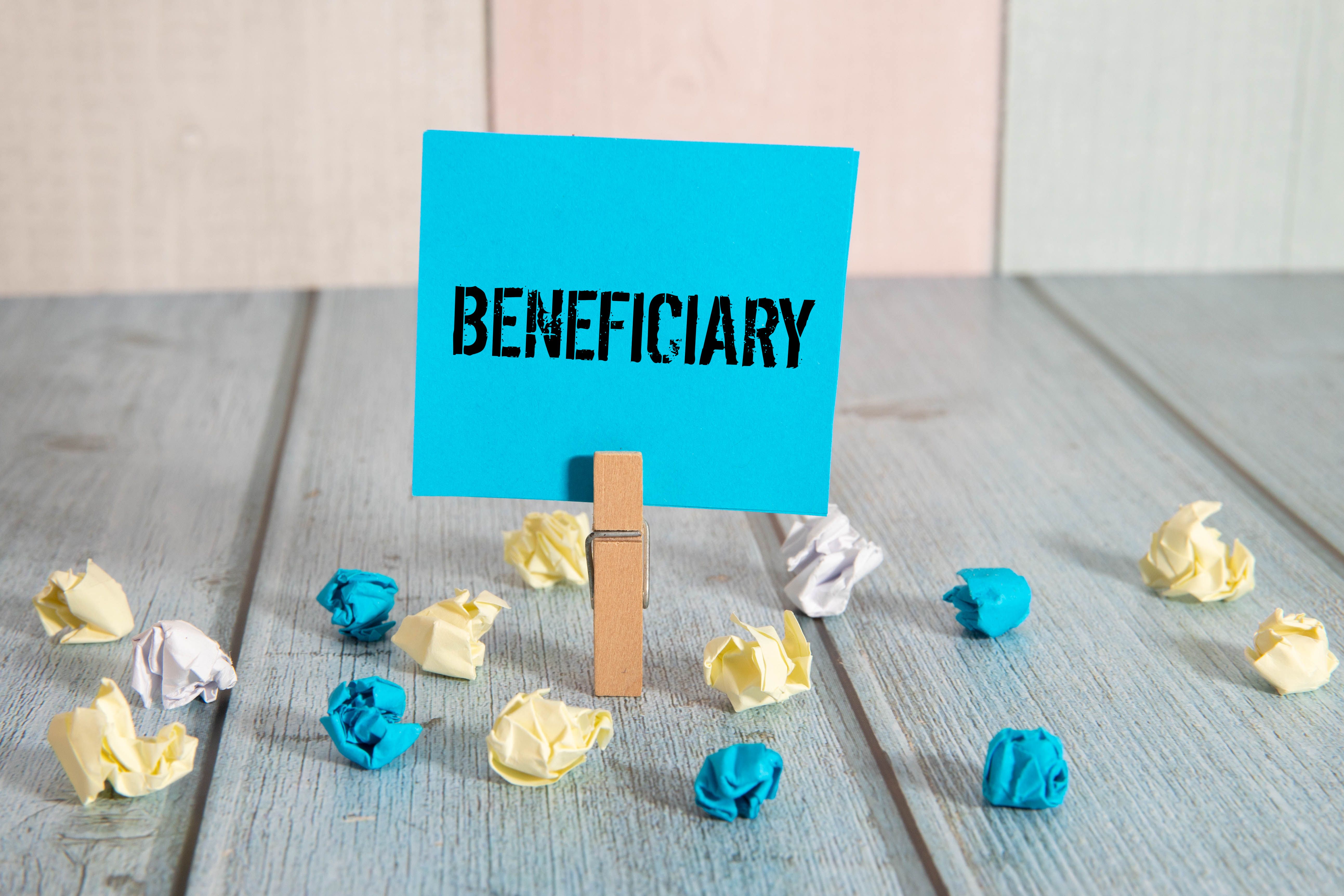beneficiary designation