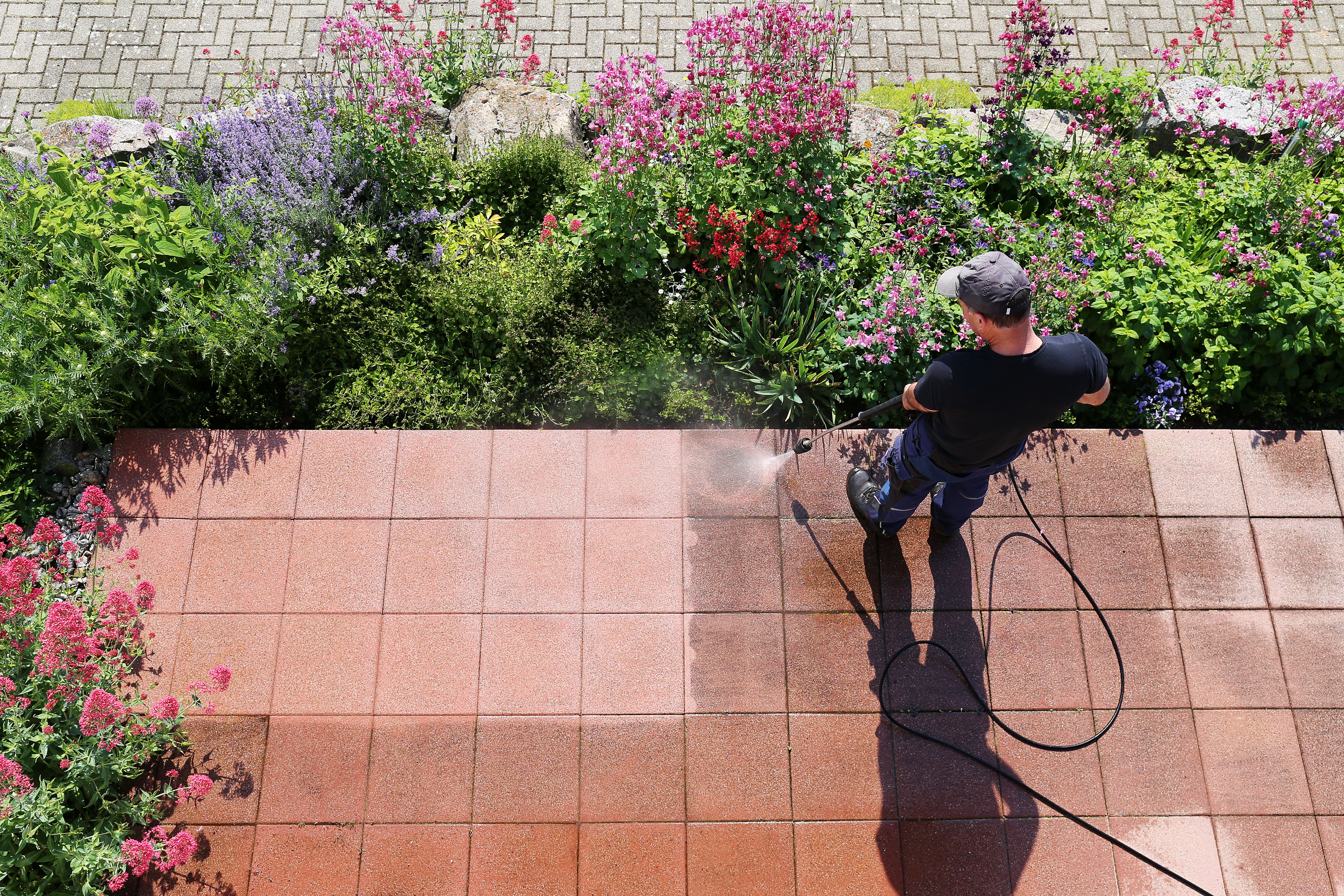 power washing