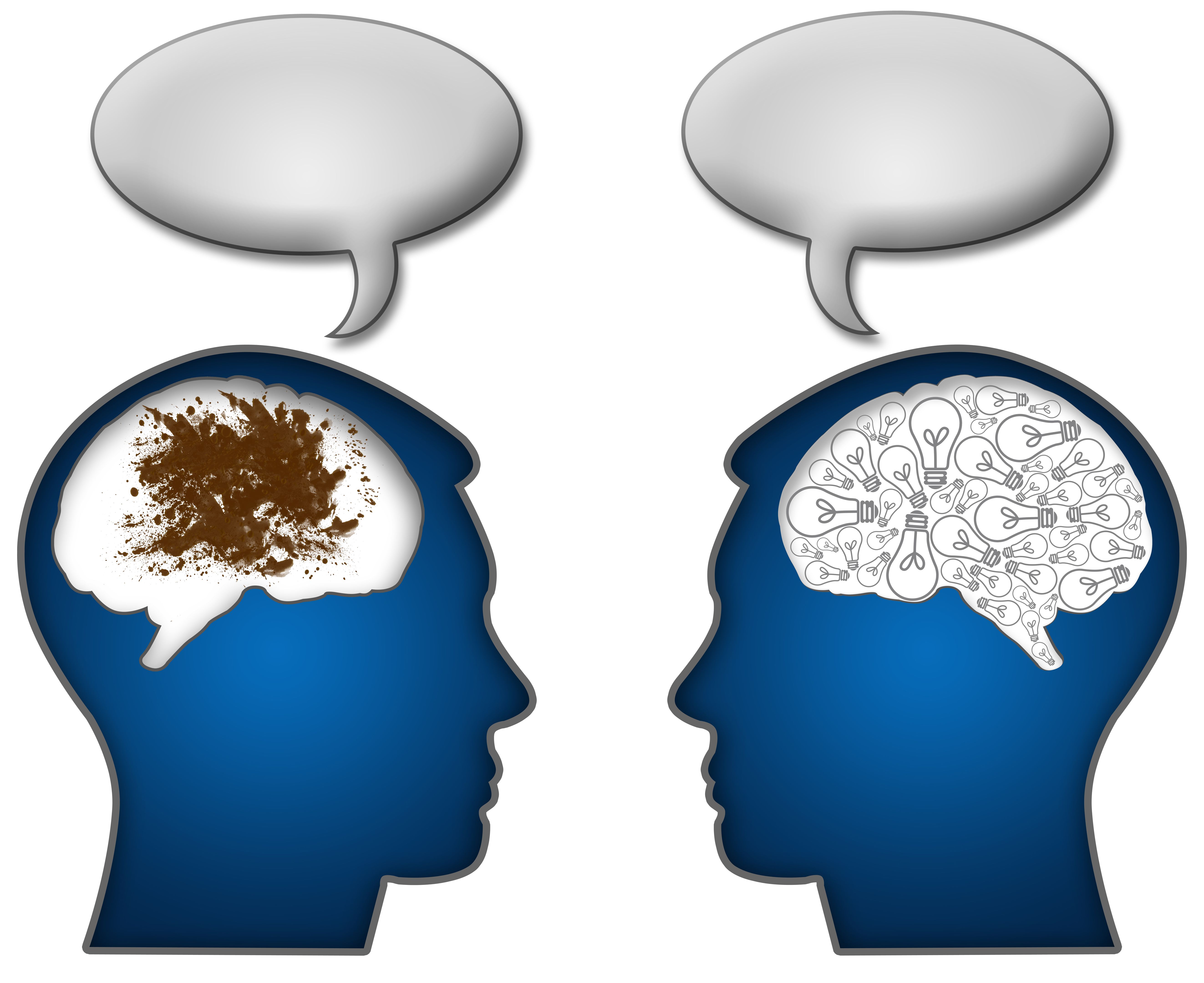 Human Heads with Dirt and Bulbs