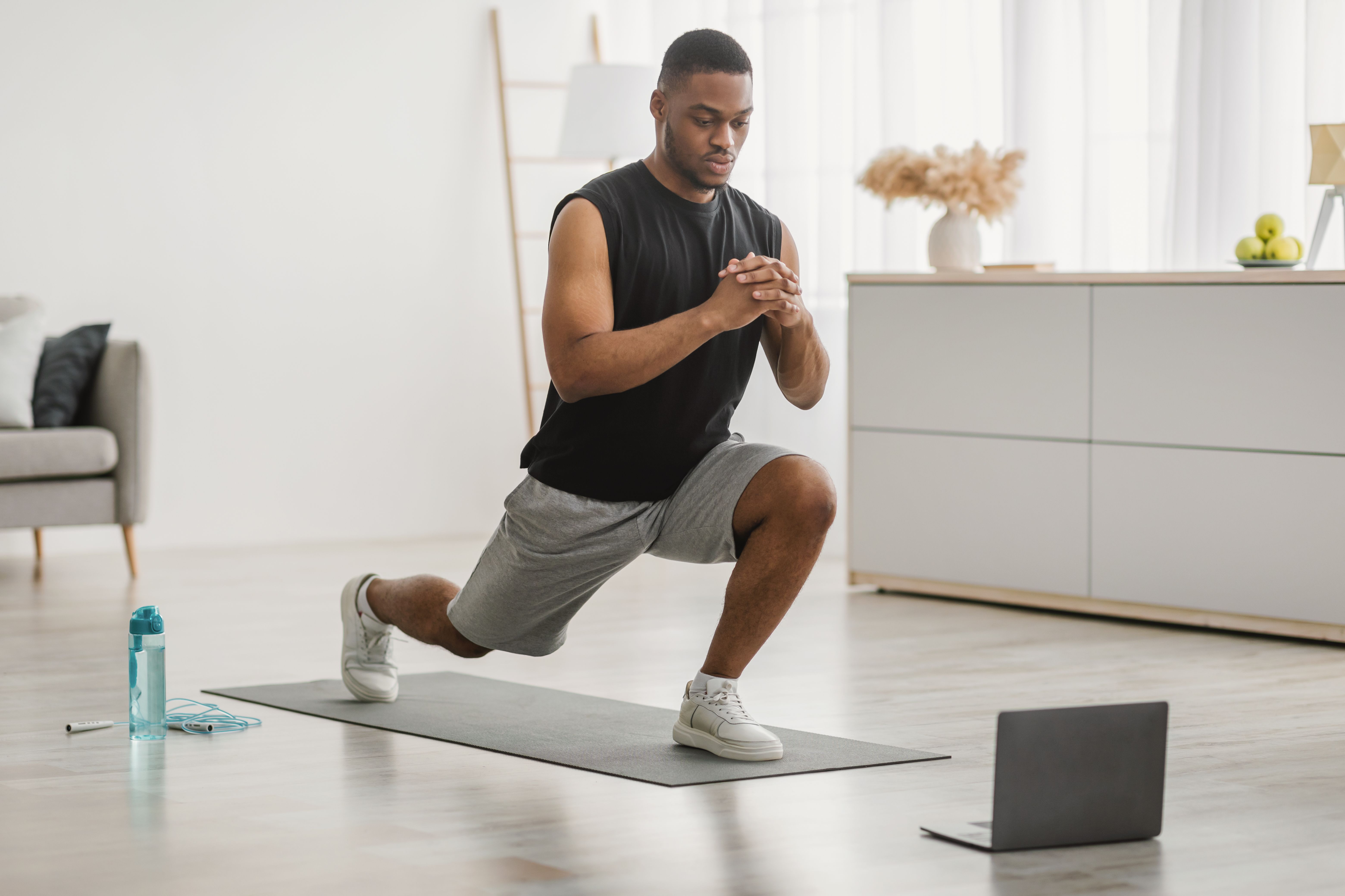 home lunges