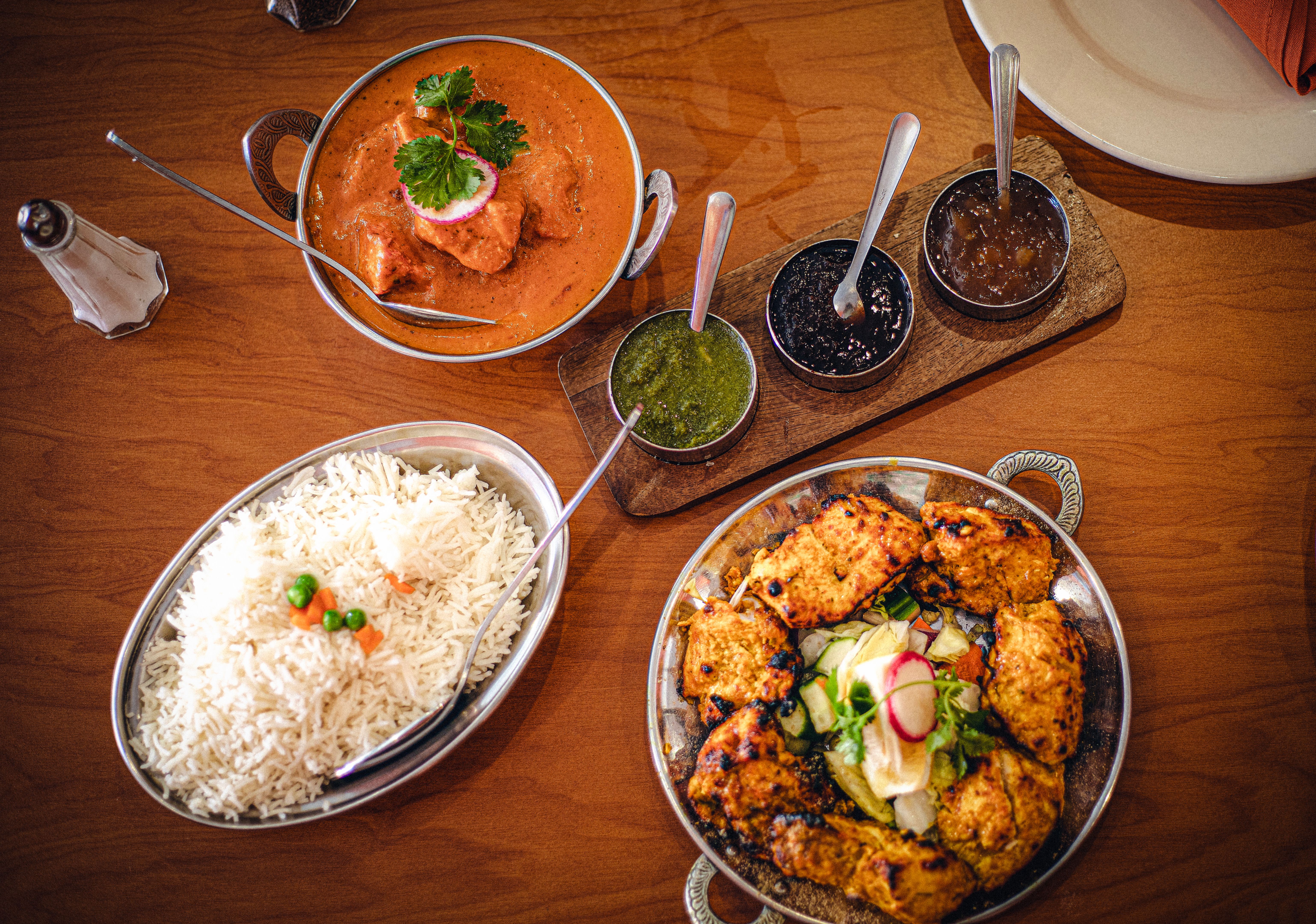 Indian food сhicken masala