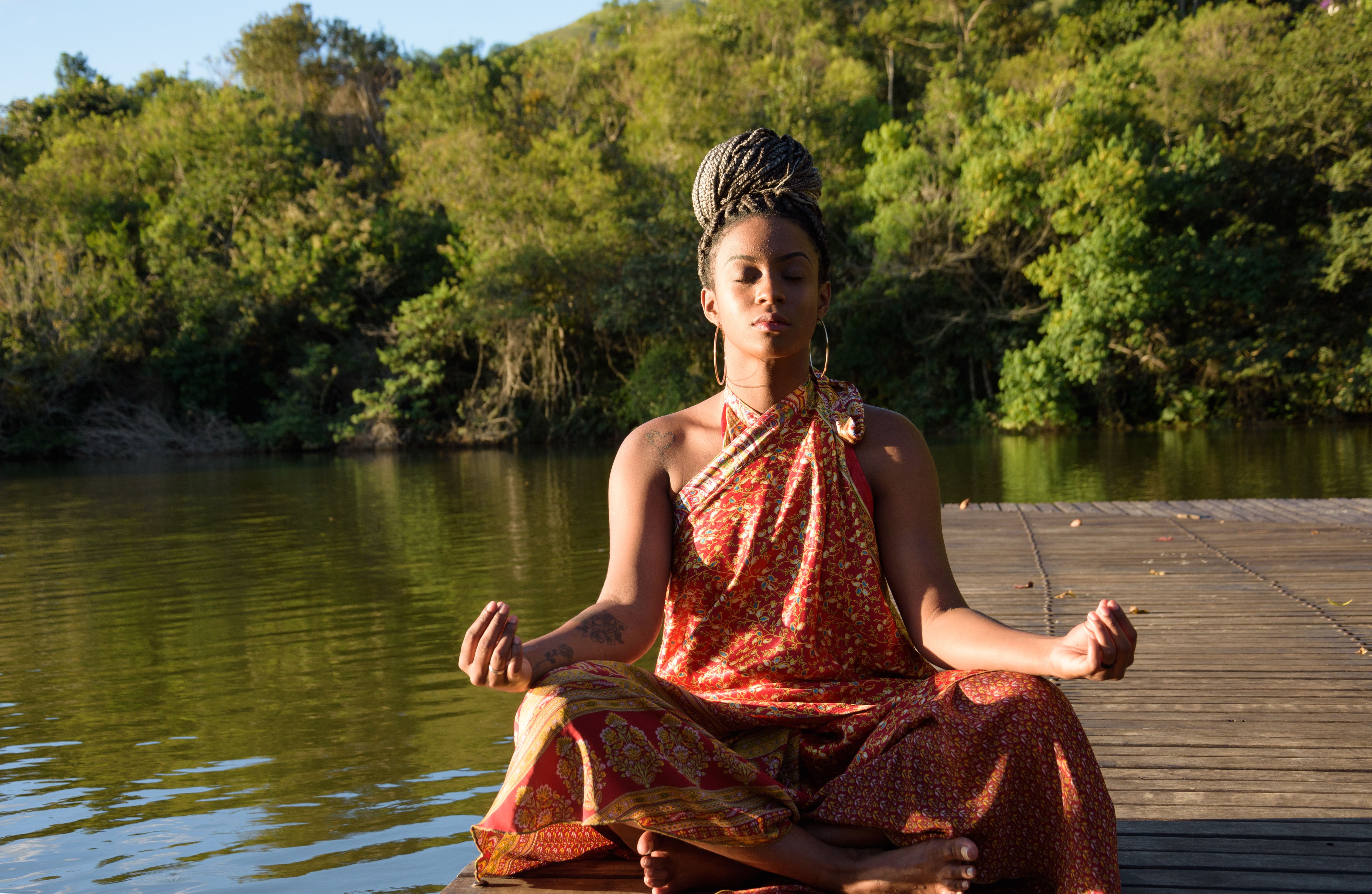 meditação mulher