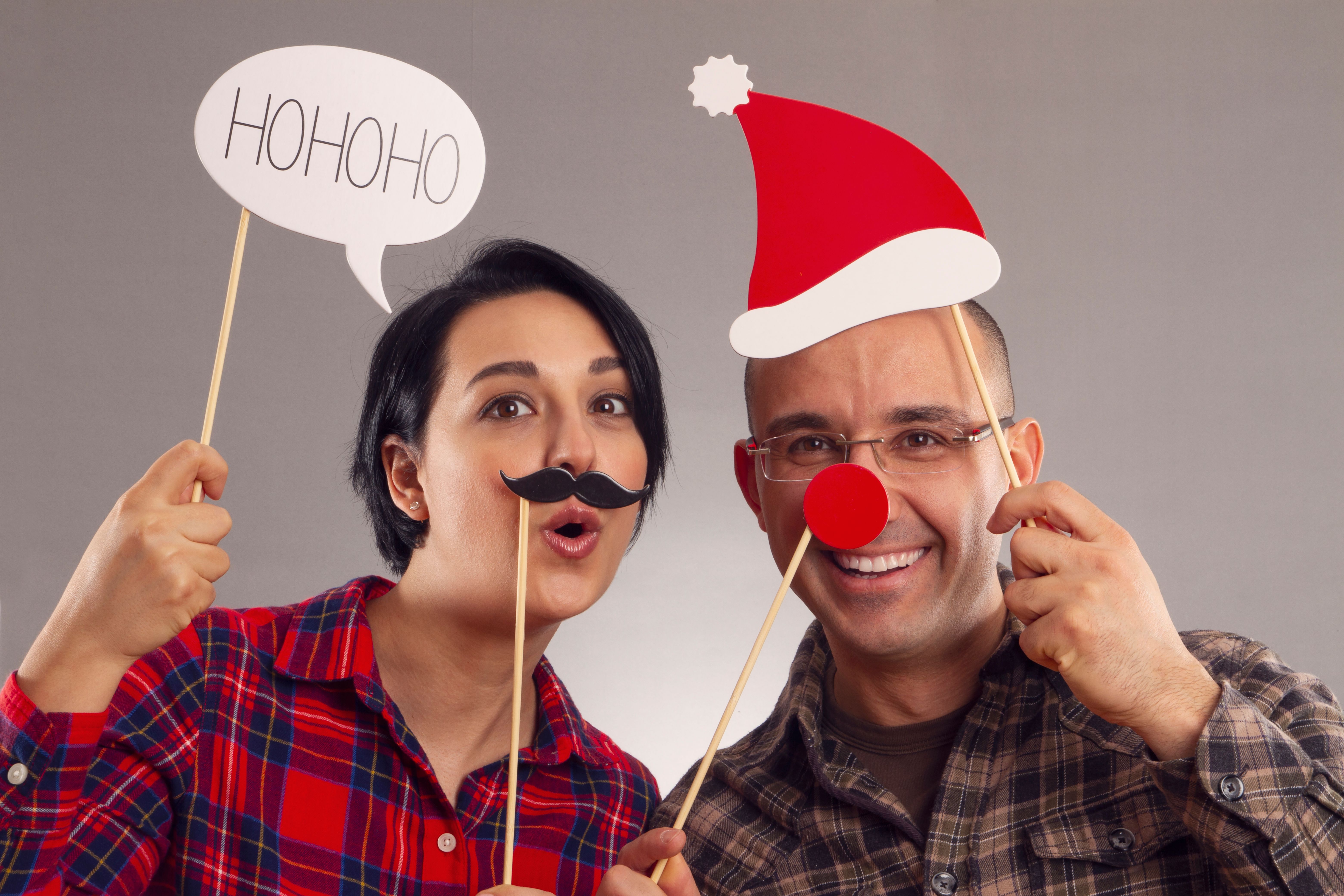 christmas photo booth