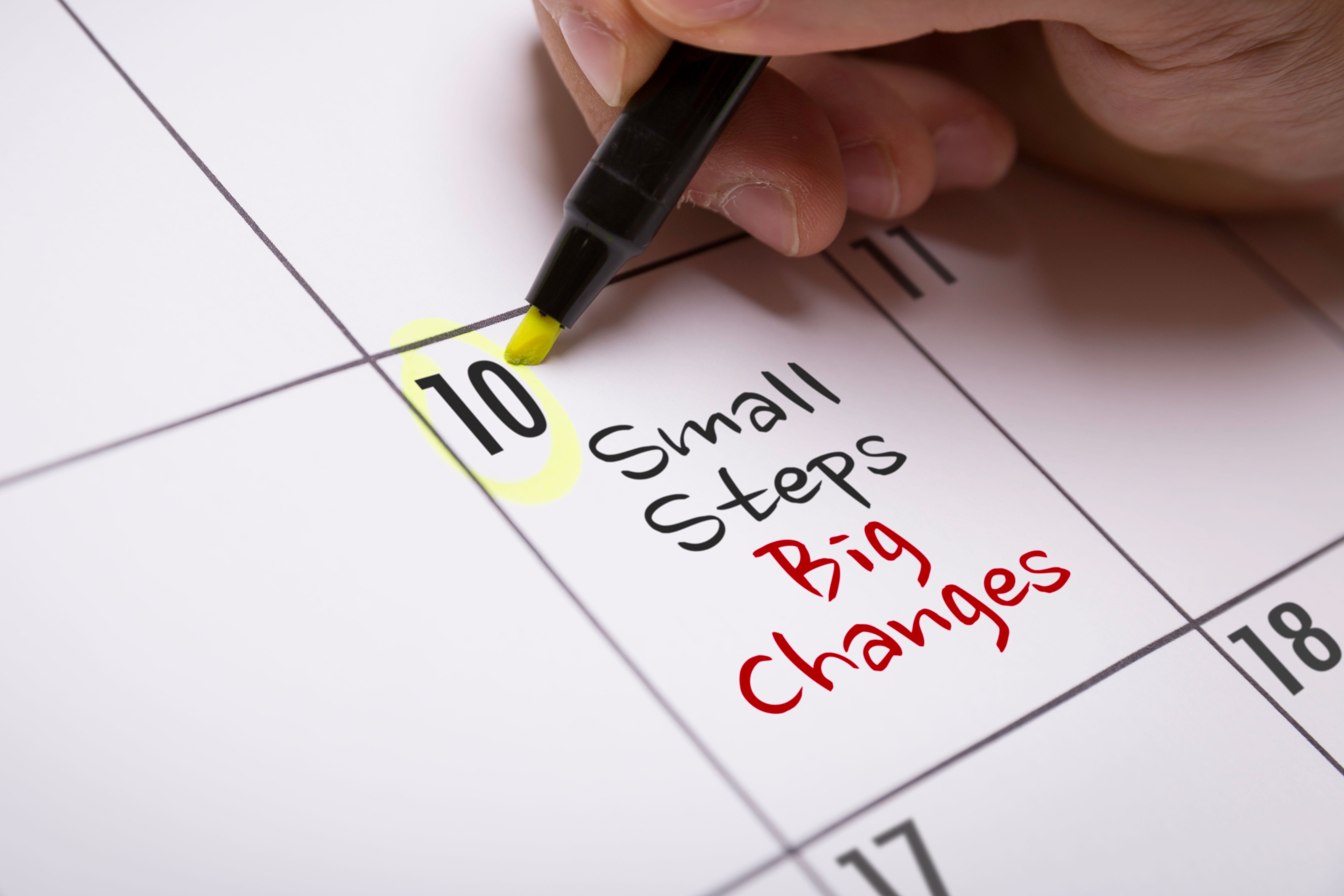 Small Steps Big Changes Small Steps Big Changes