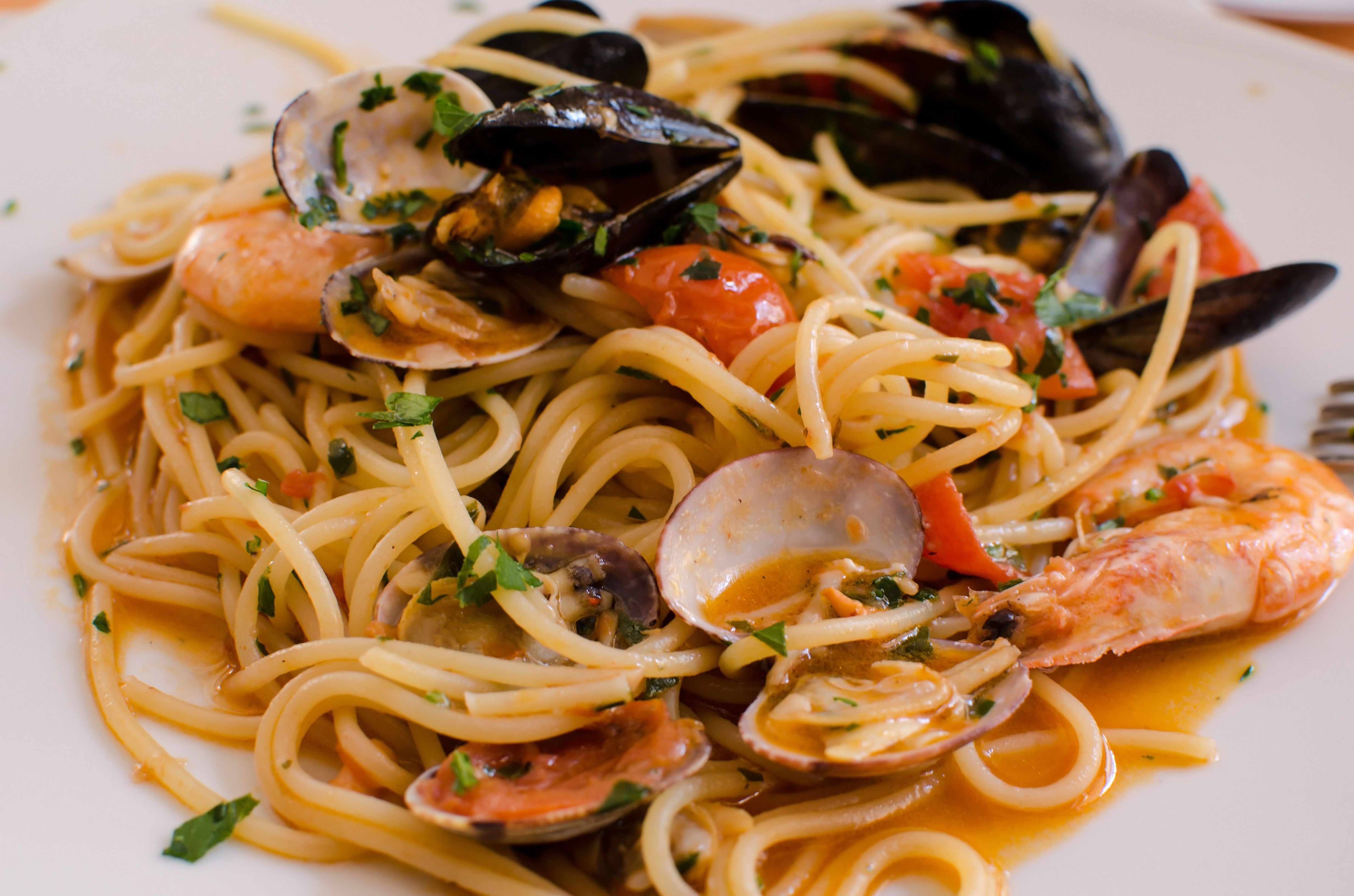 italian seafood dish