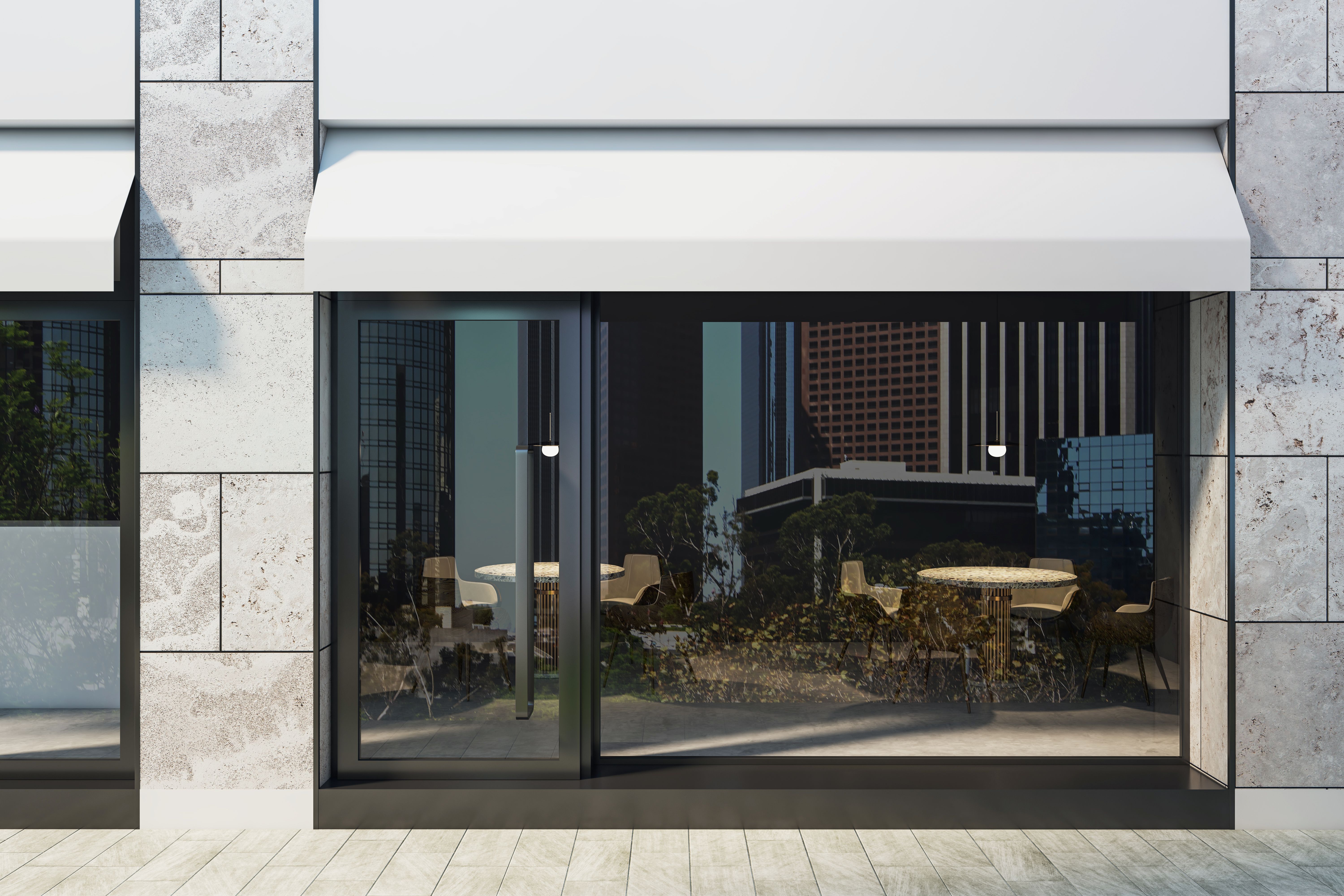 window tinting storefront