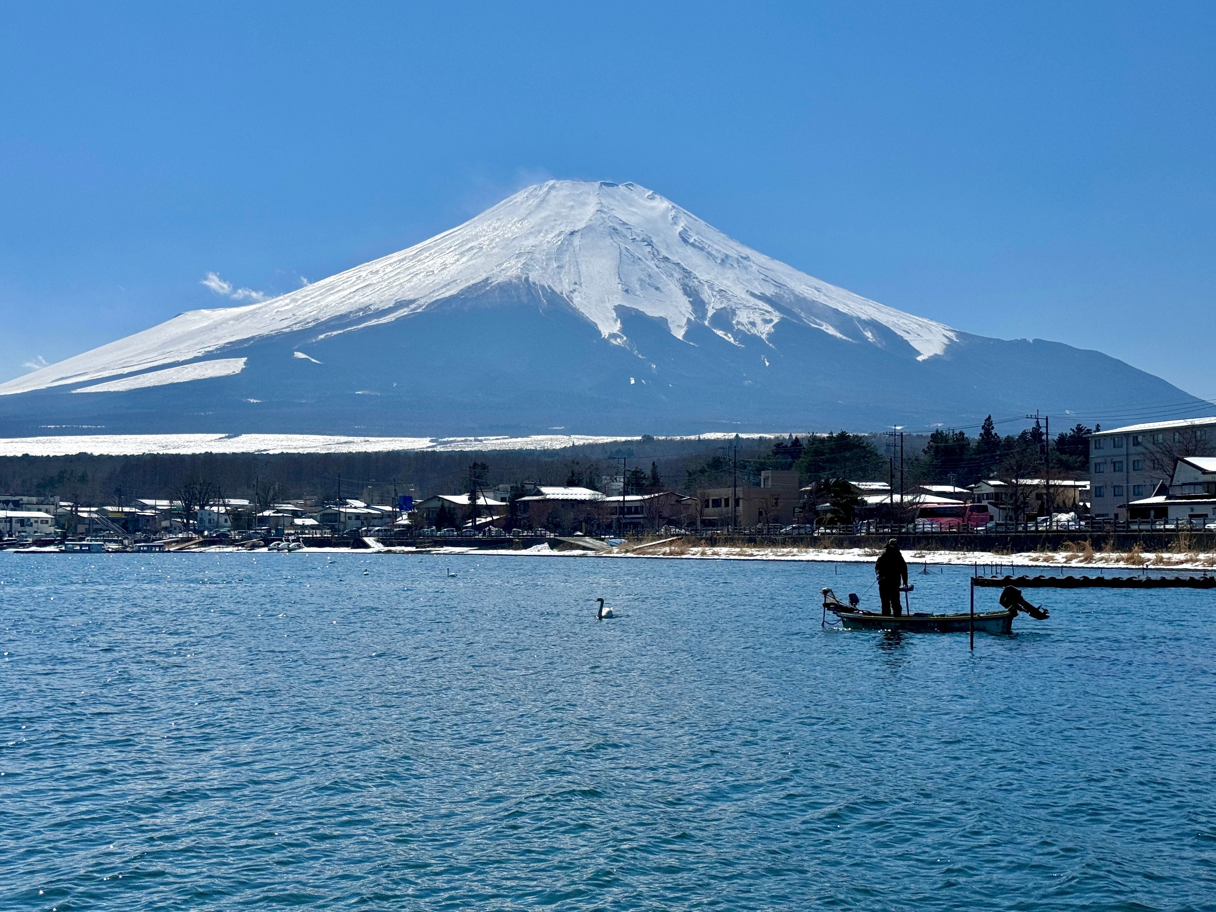 winter fishing japan