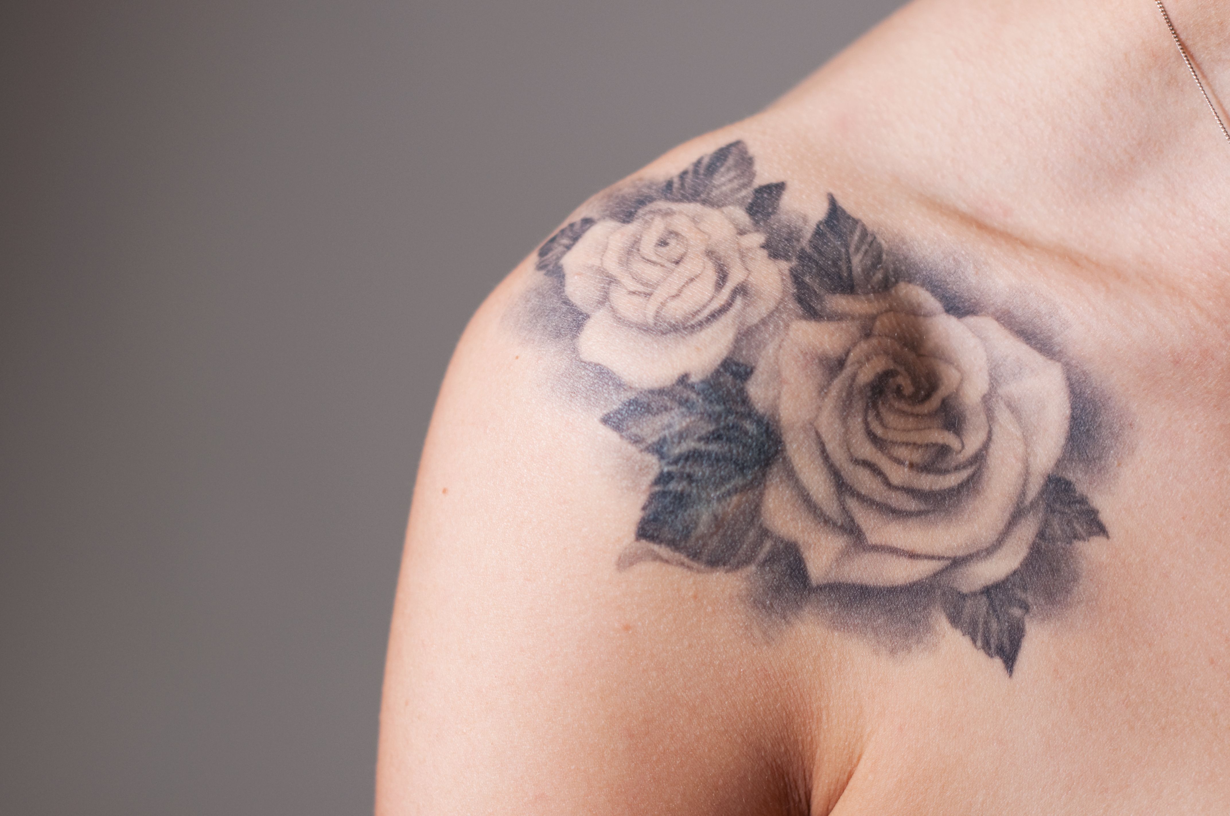 floral tattoo
