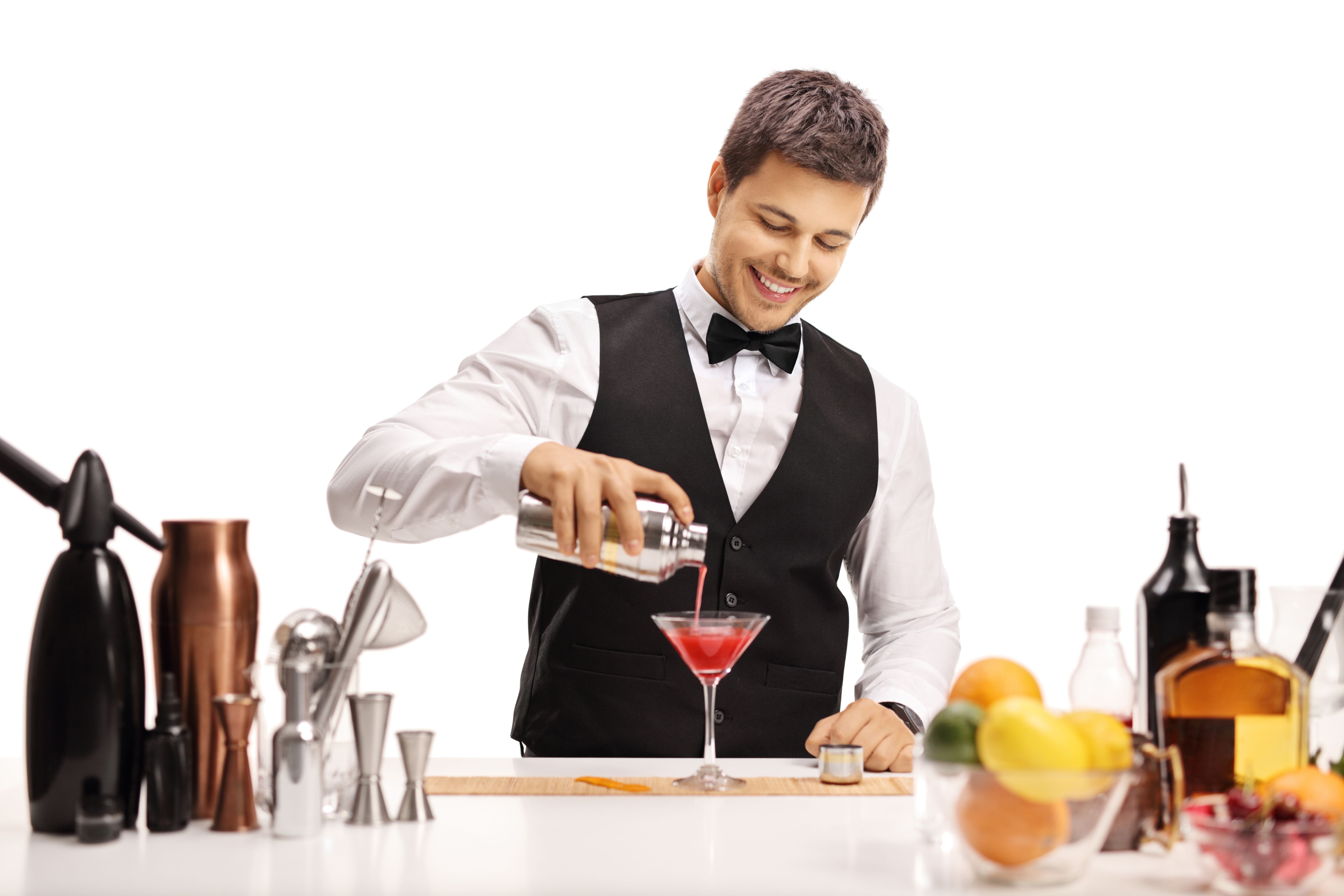 professional bartender wedding