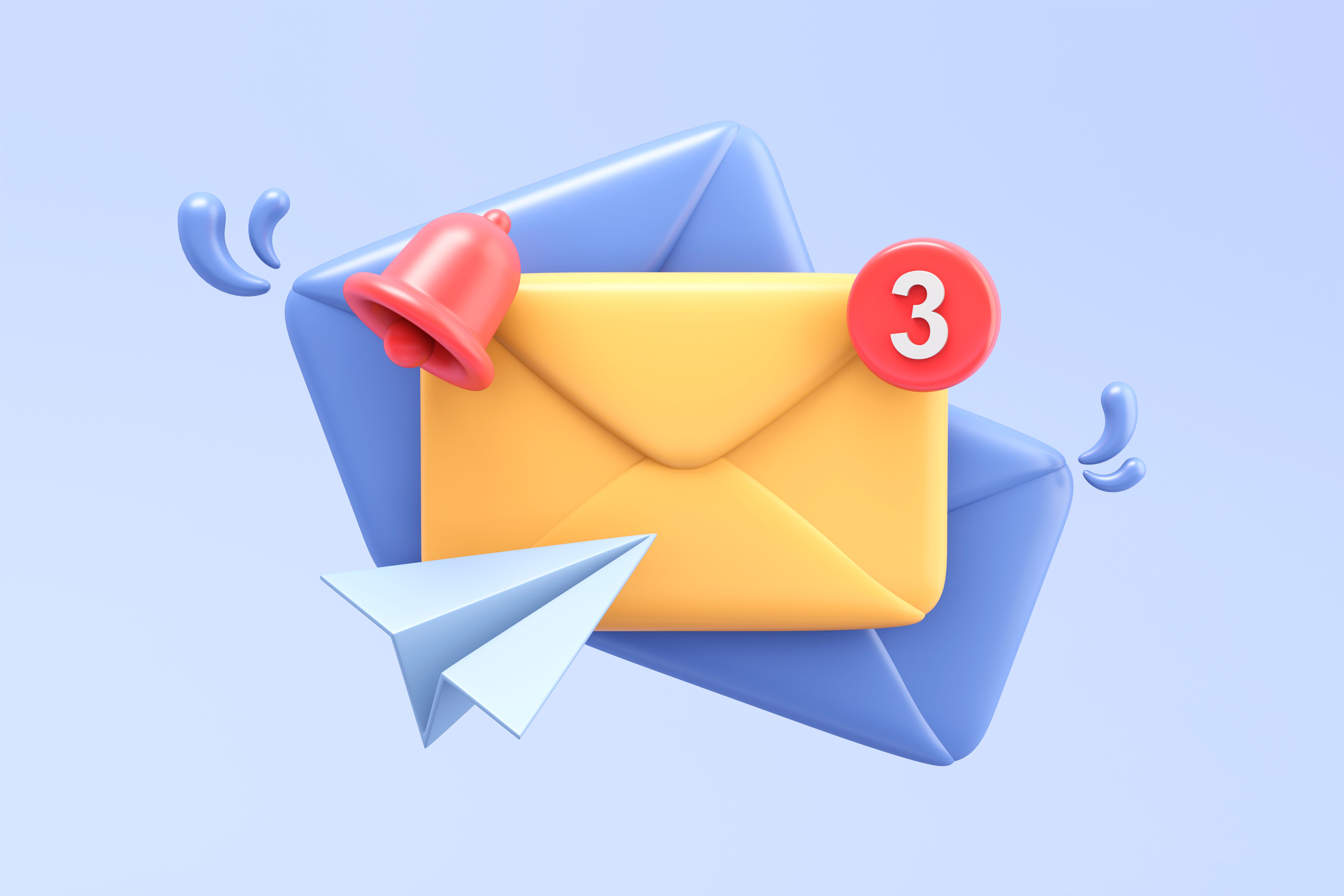 Email Notification and Message Alert Concept | Digii Ninja