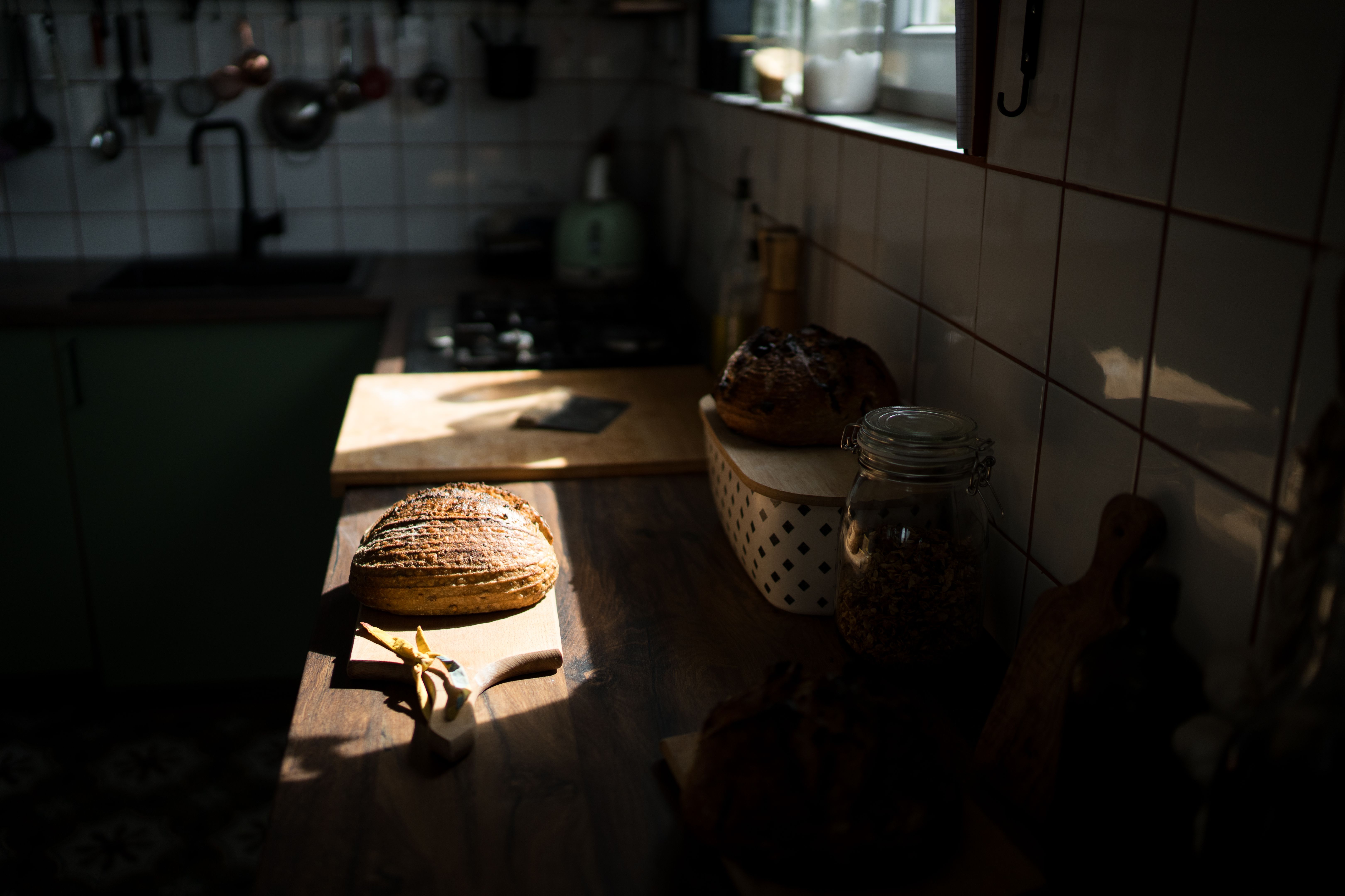 home kitchen bread