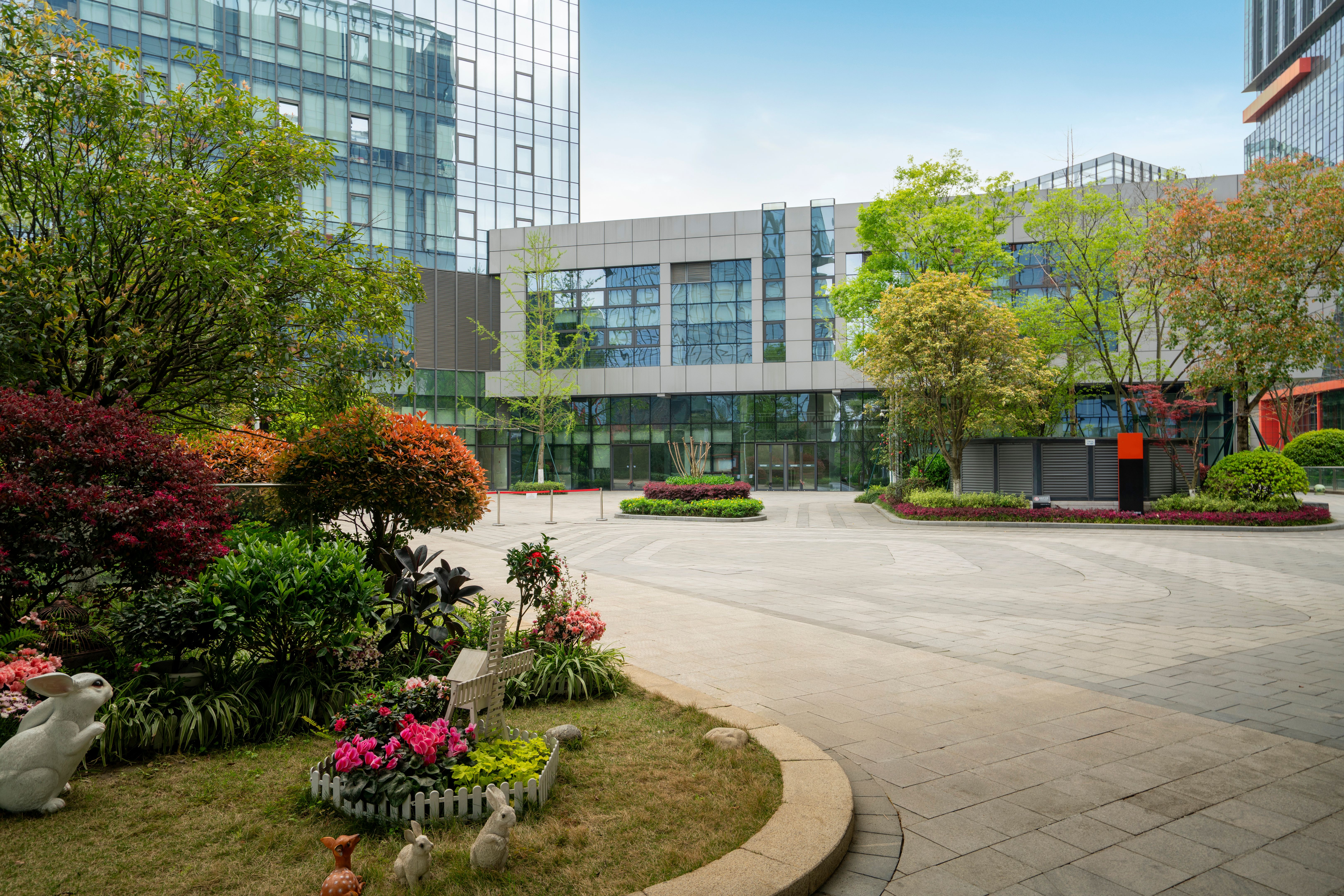 commercial landscape