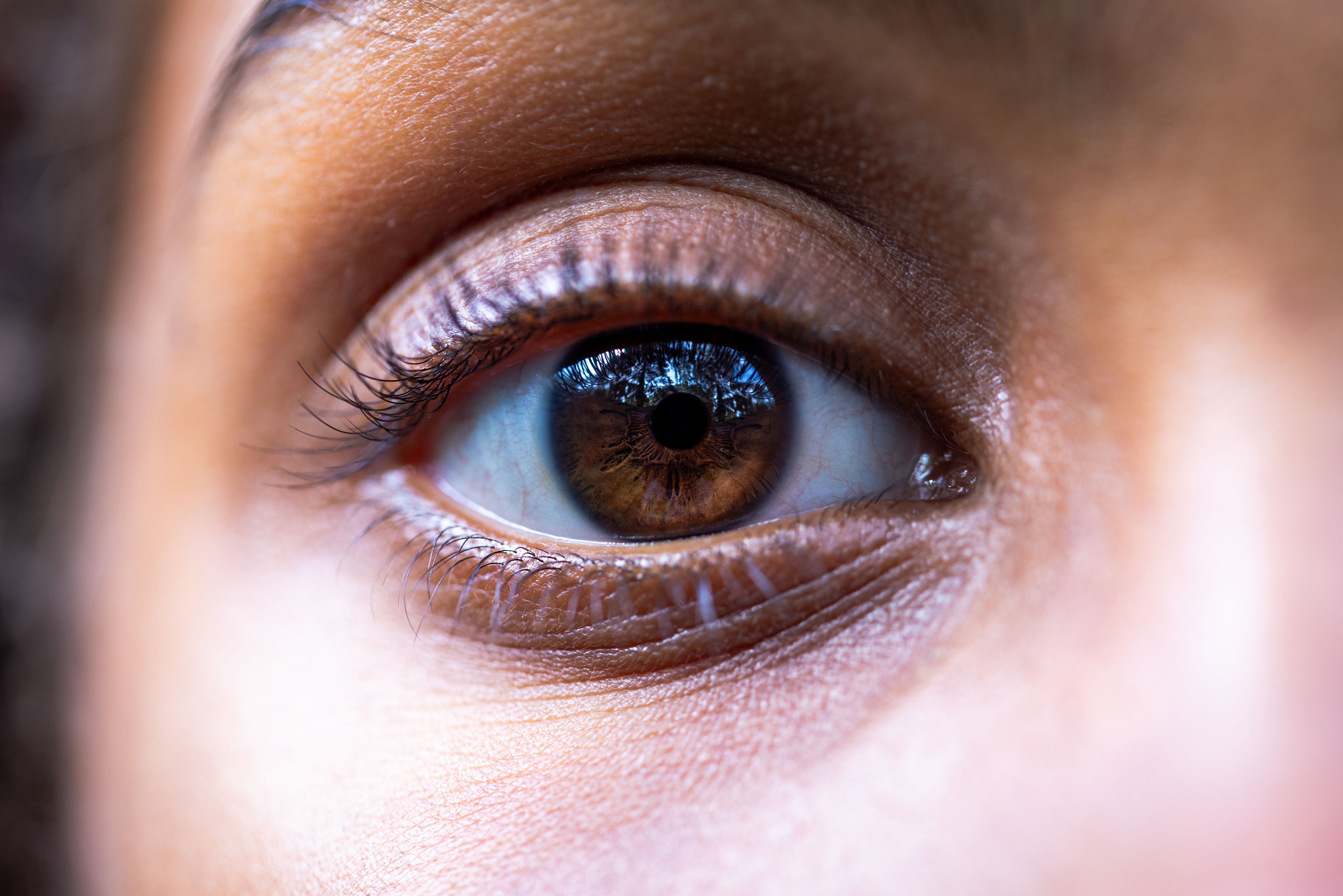 Close Up of Young Girl Eye Close Up of Young Girl Eye