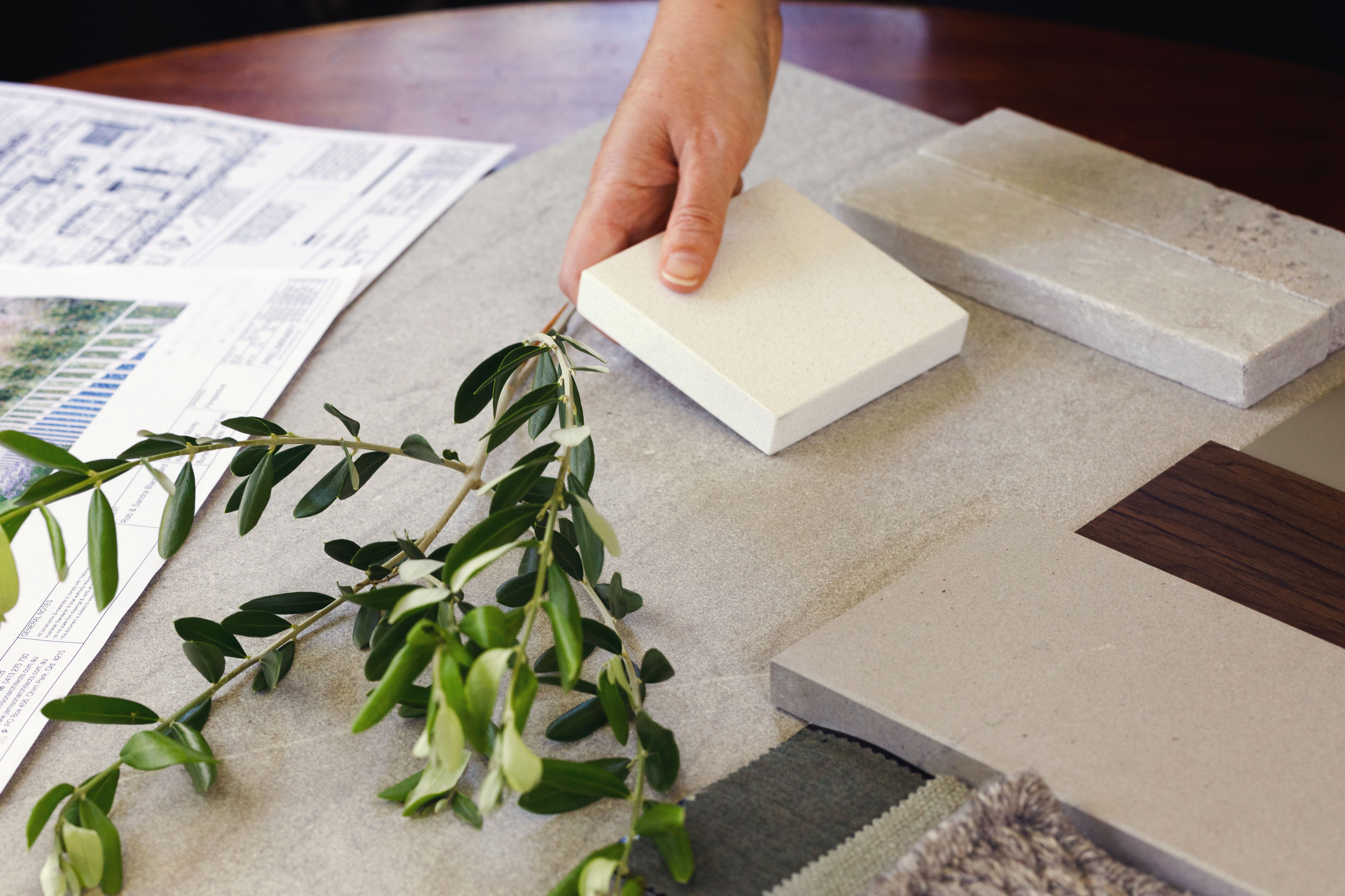 interior design materials