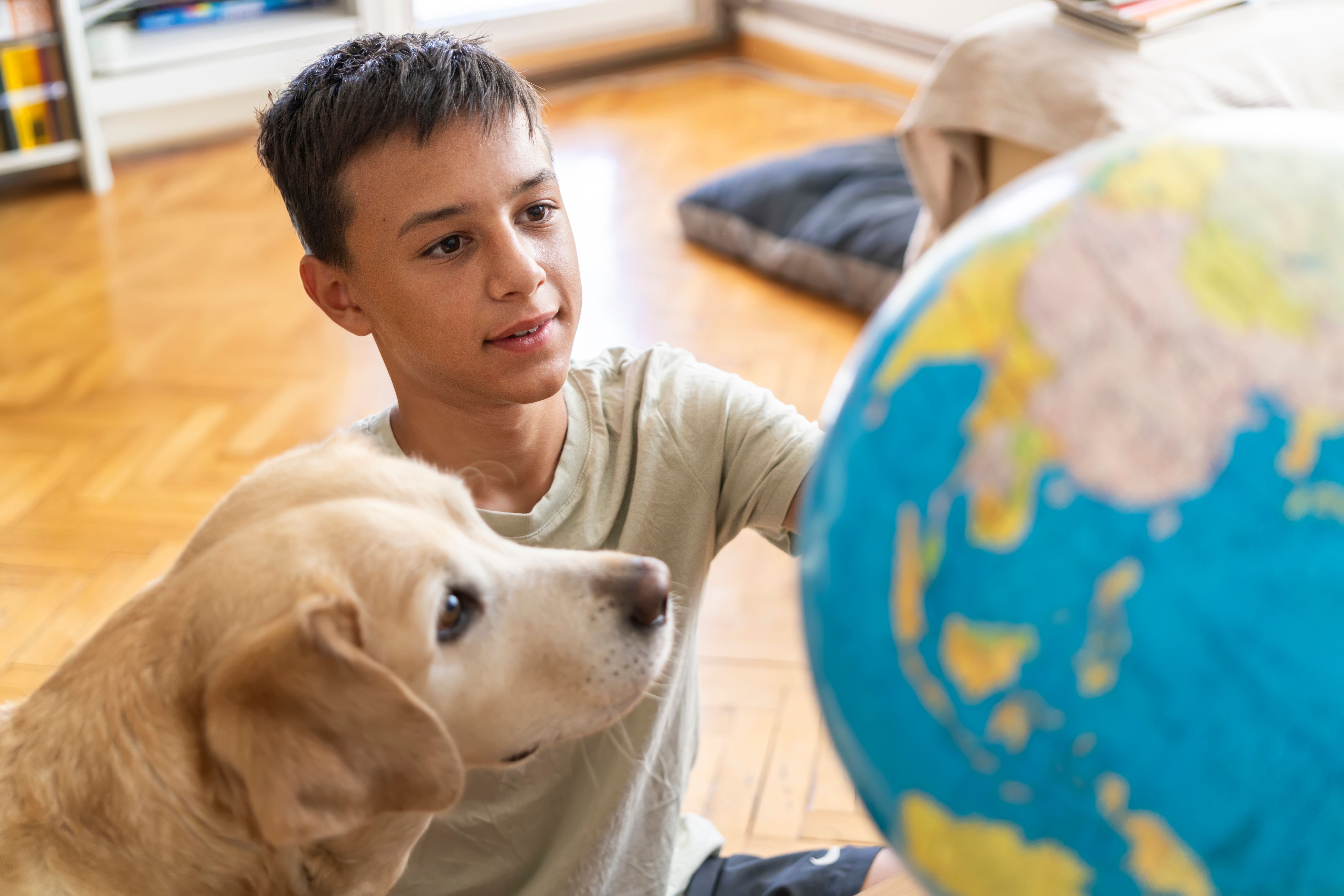 student planning travel
