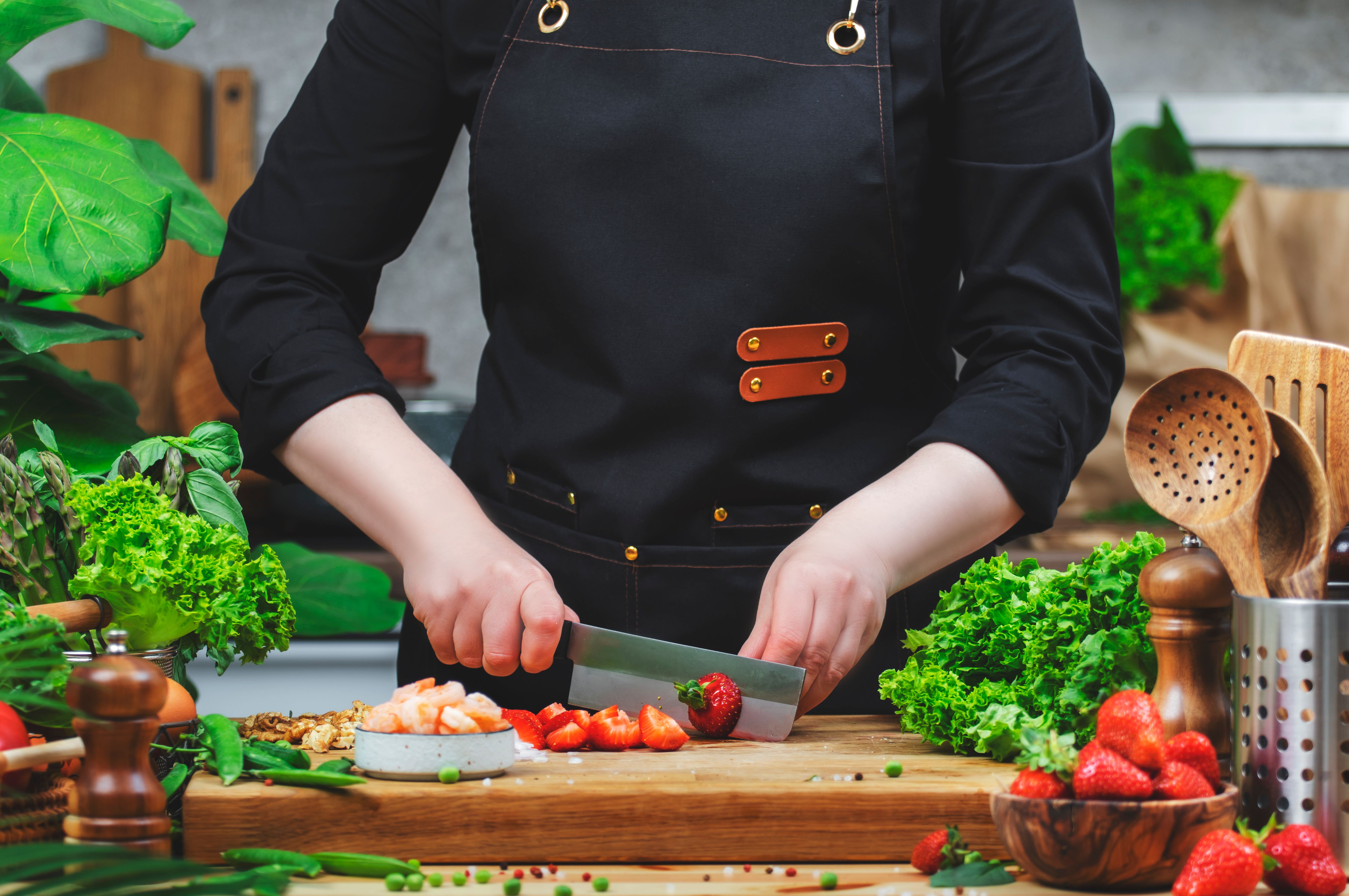 private chef cooking
