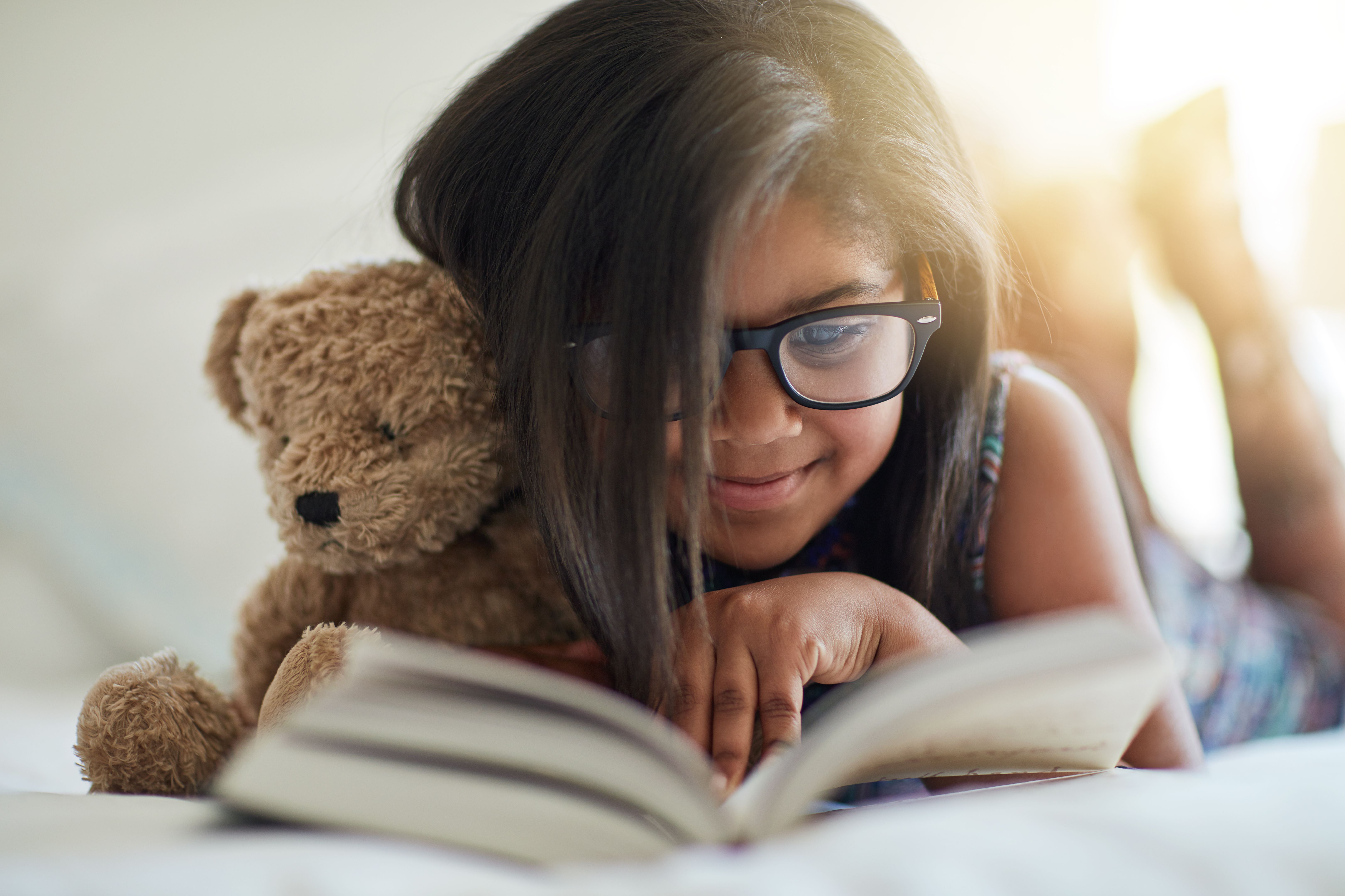 children reading