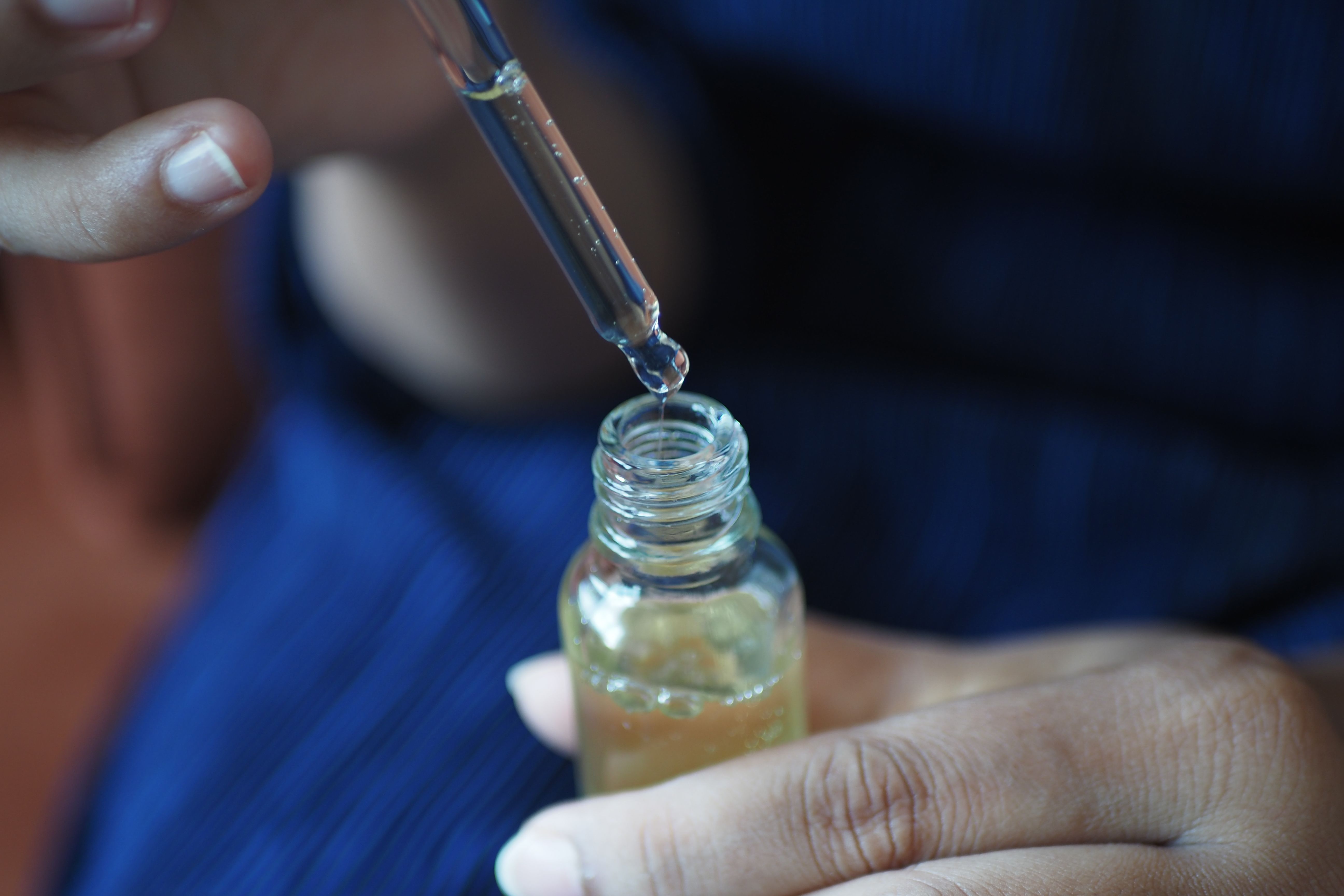 essential oil bottles