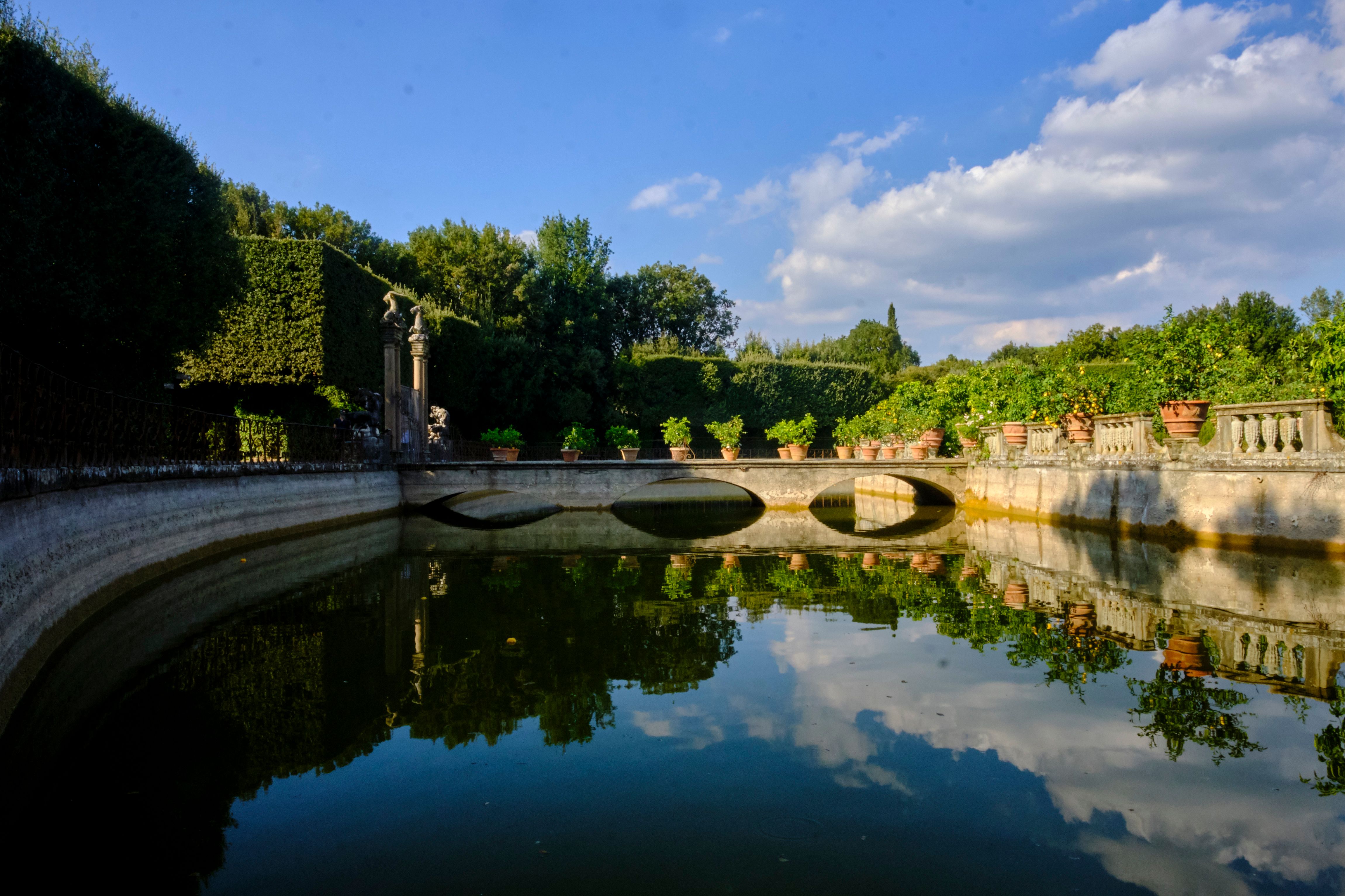 italian palace garden