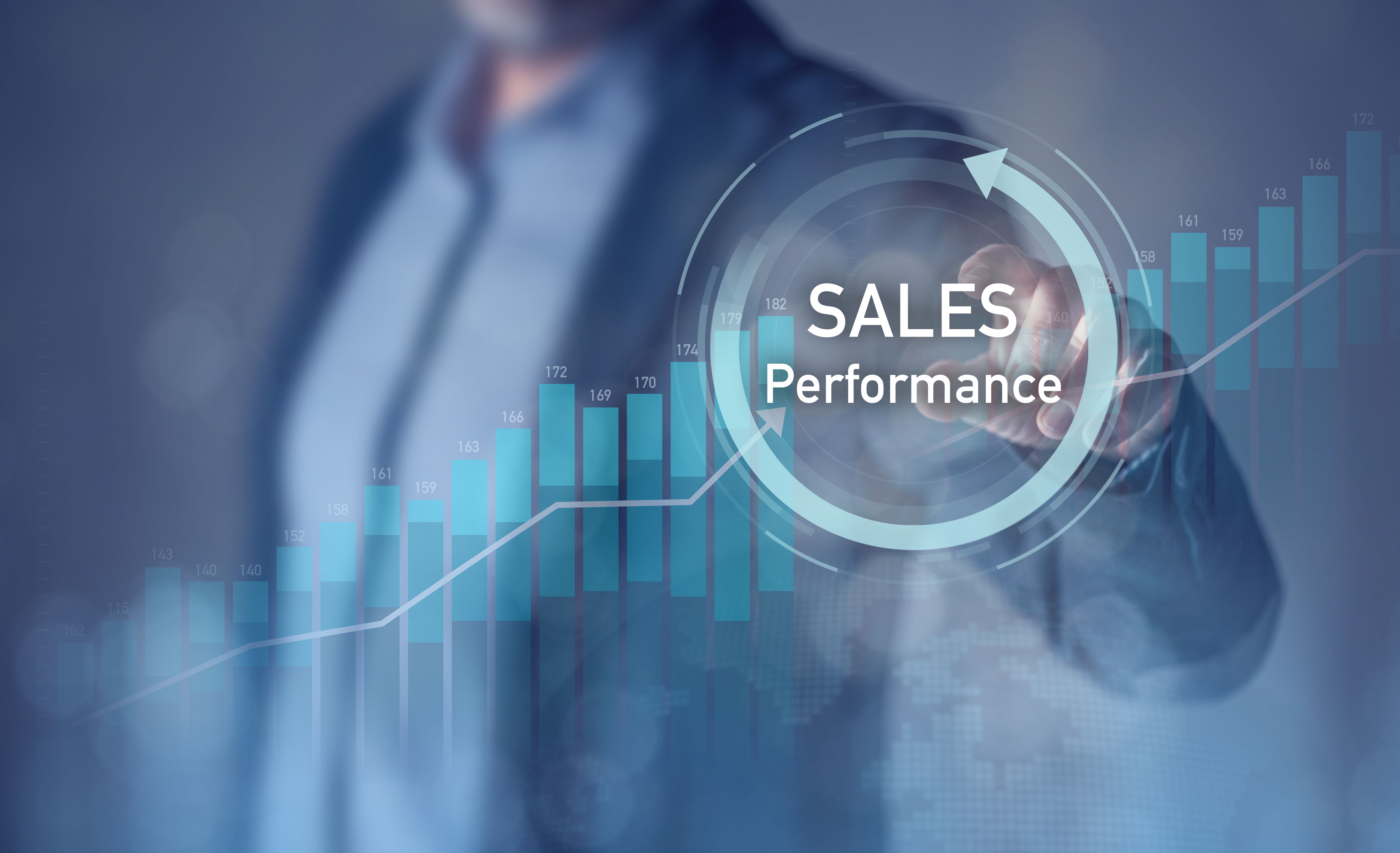 Businessman using laptop and tablet analyze economic charts and sales data on virtual interface Businessman using laptop and tablet analyze economic charts and sales data on virtual interface