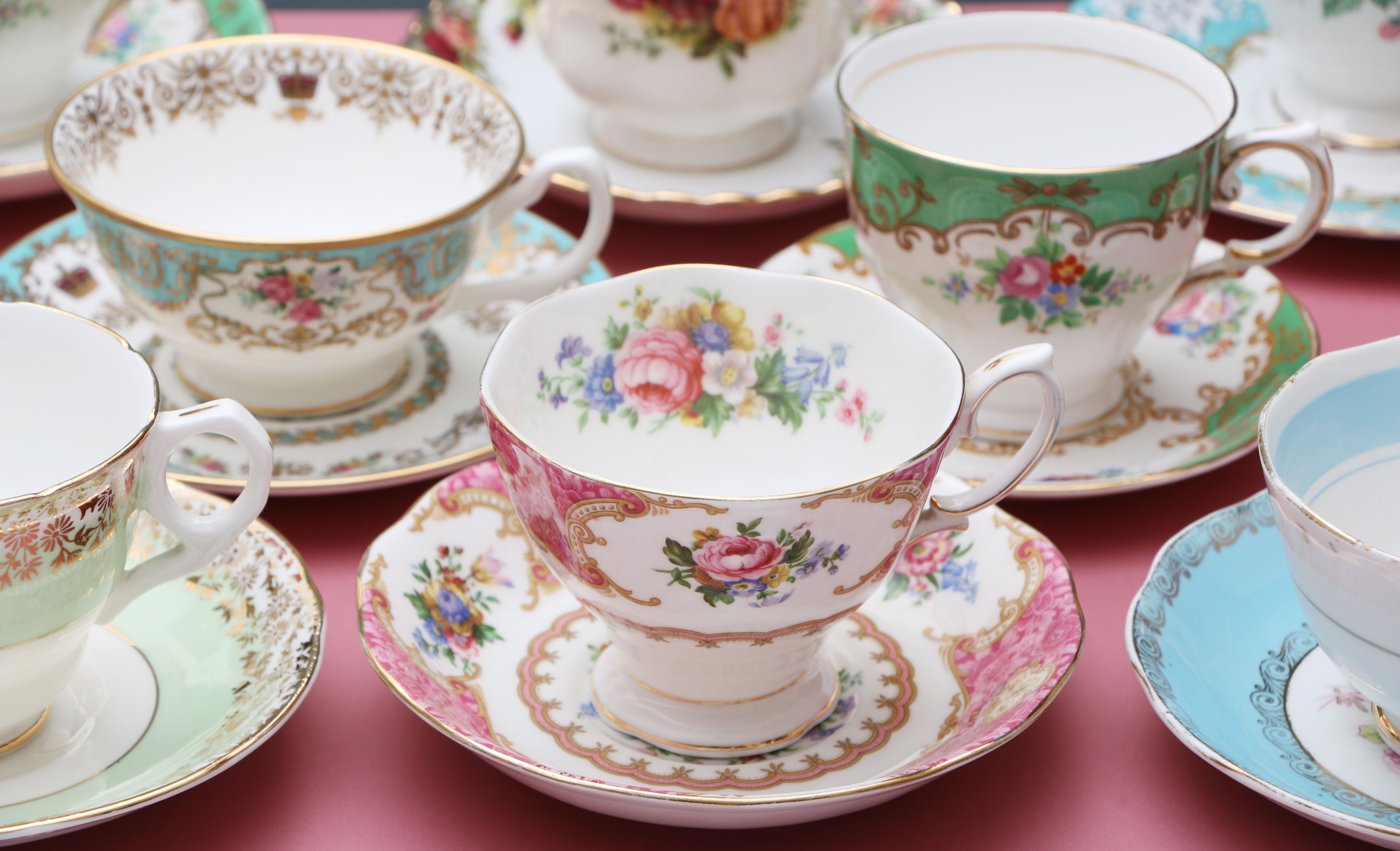tea cup set