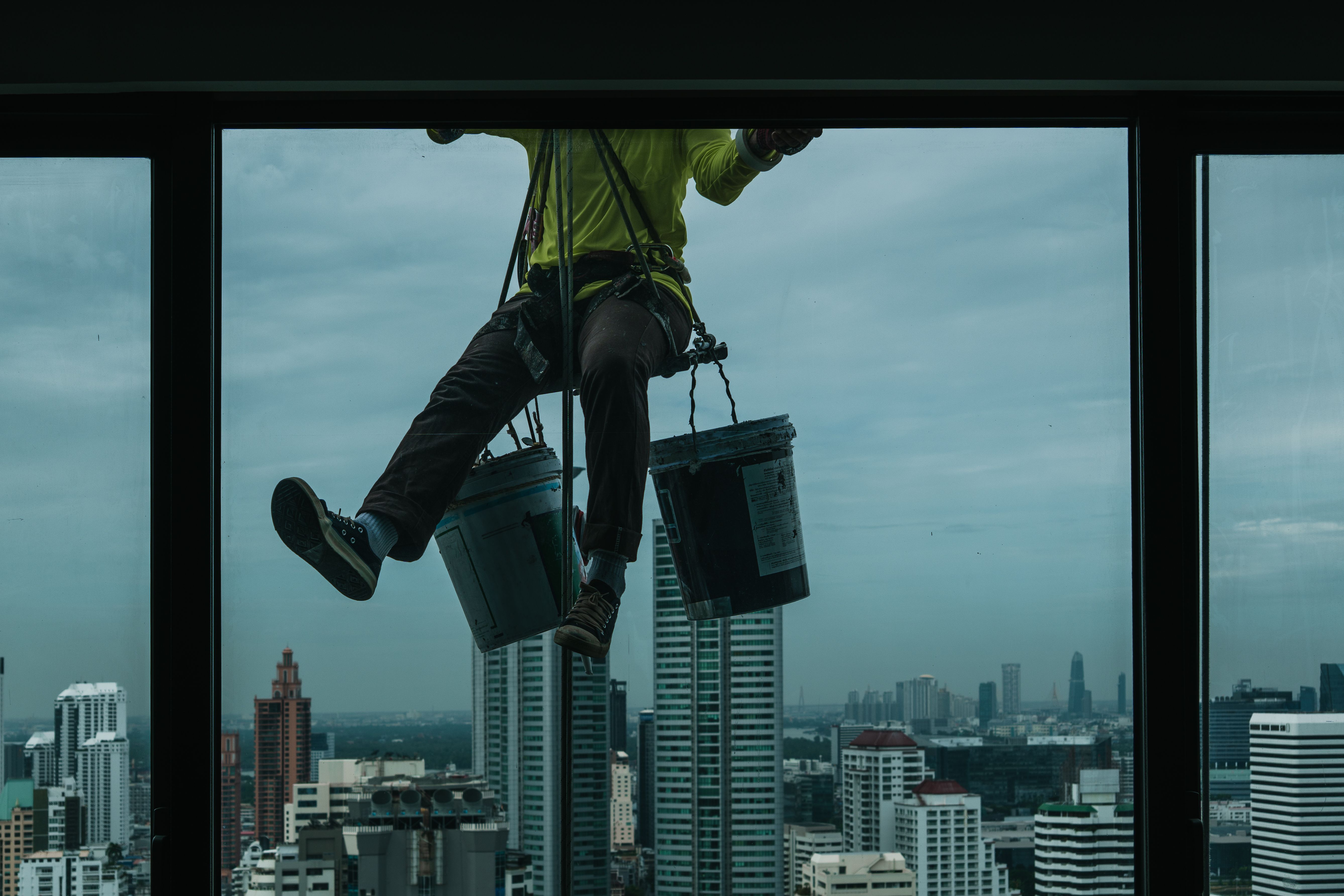 modern window cleaning