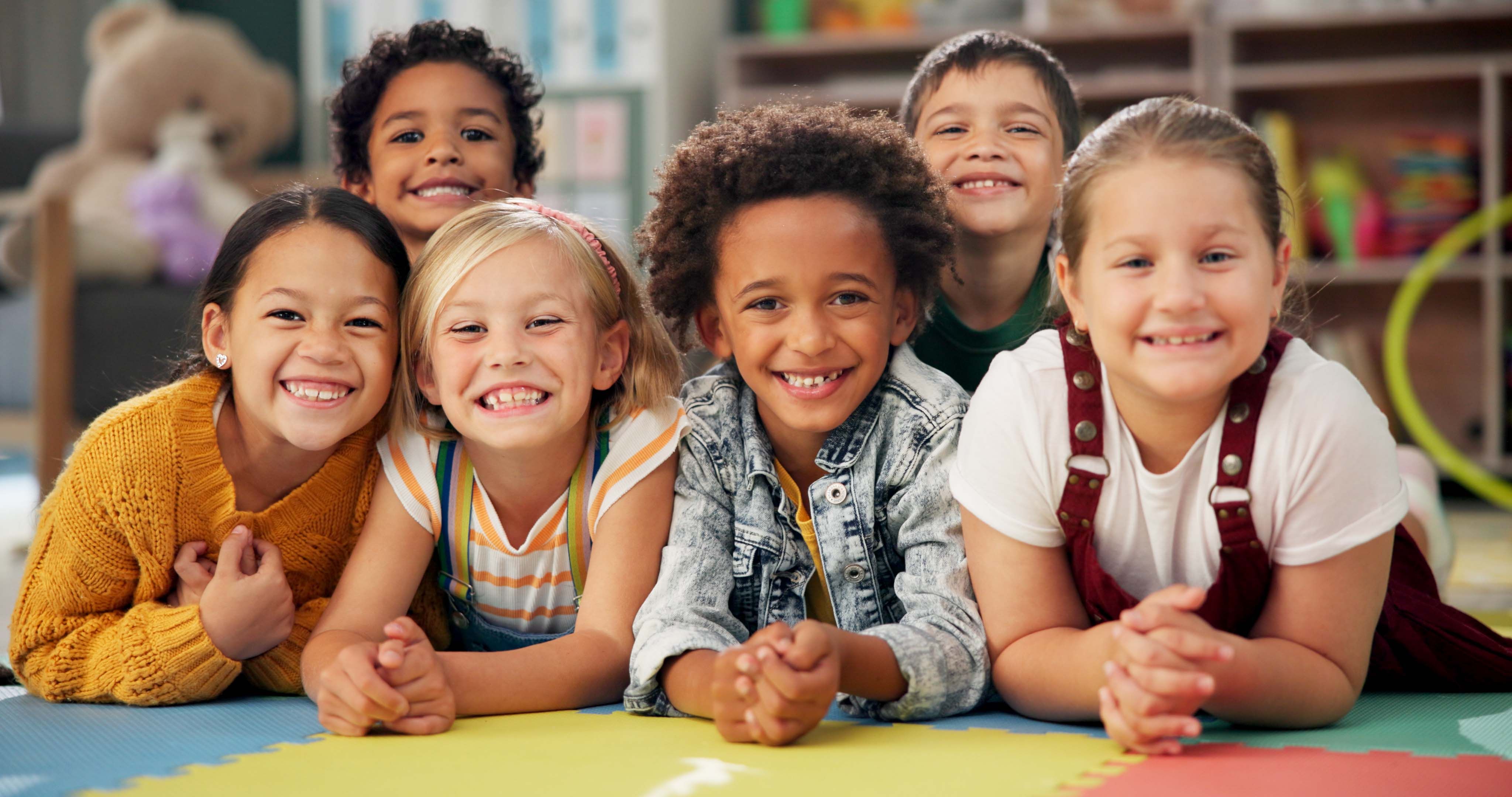 children learning