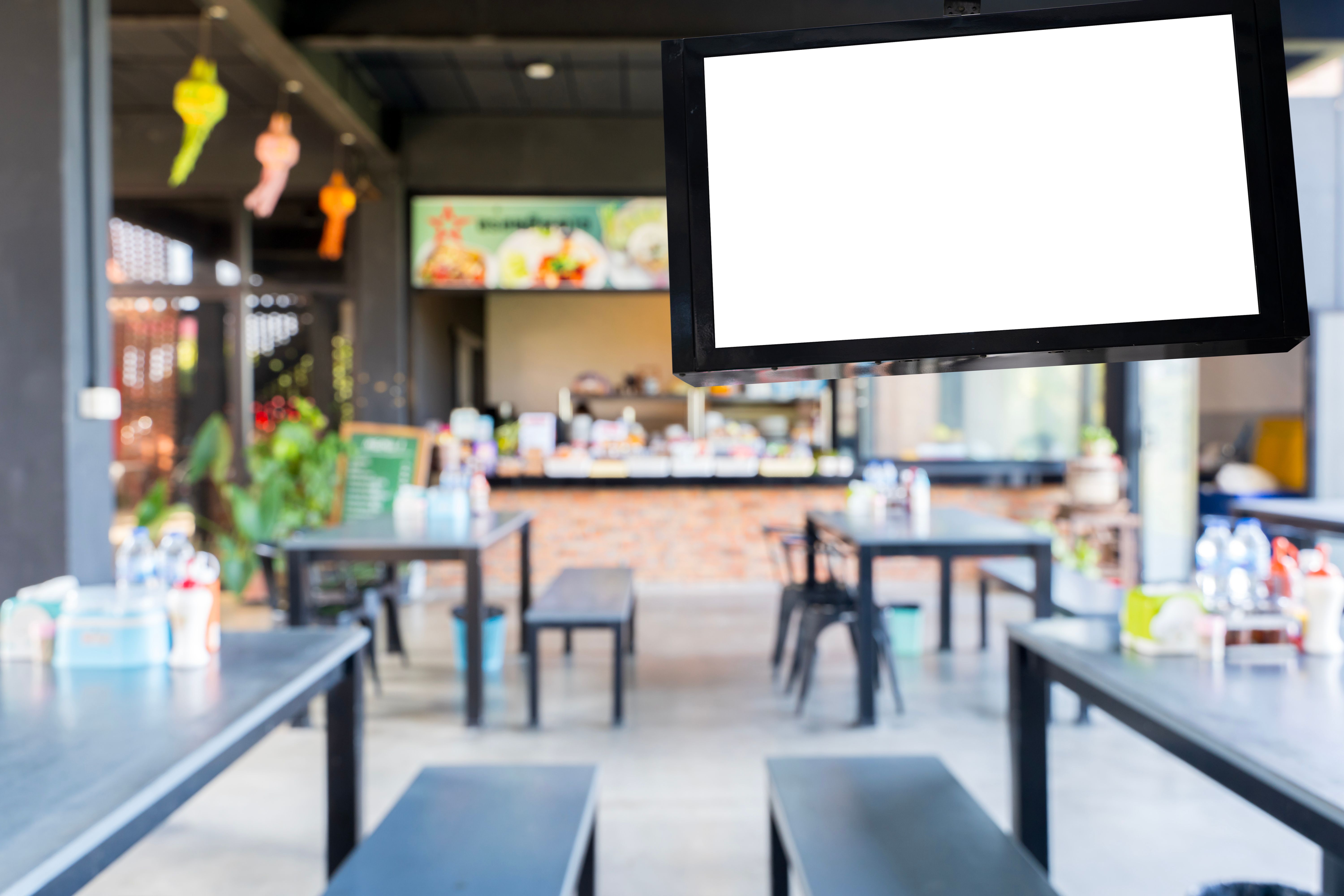 digital menu board