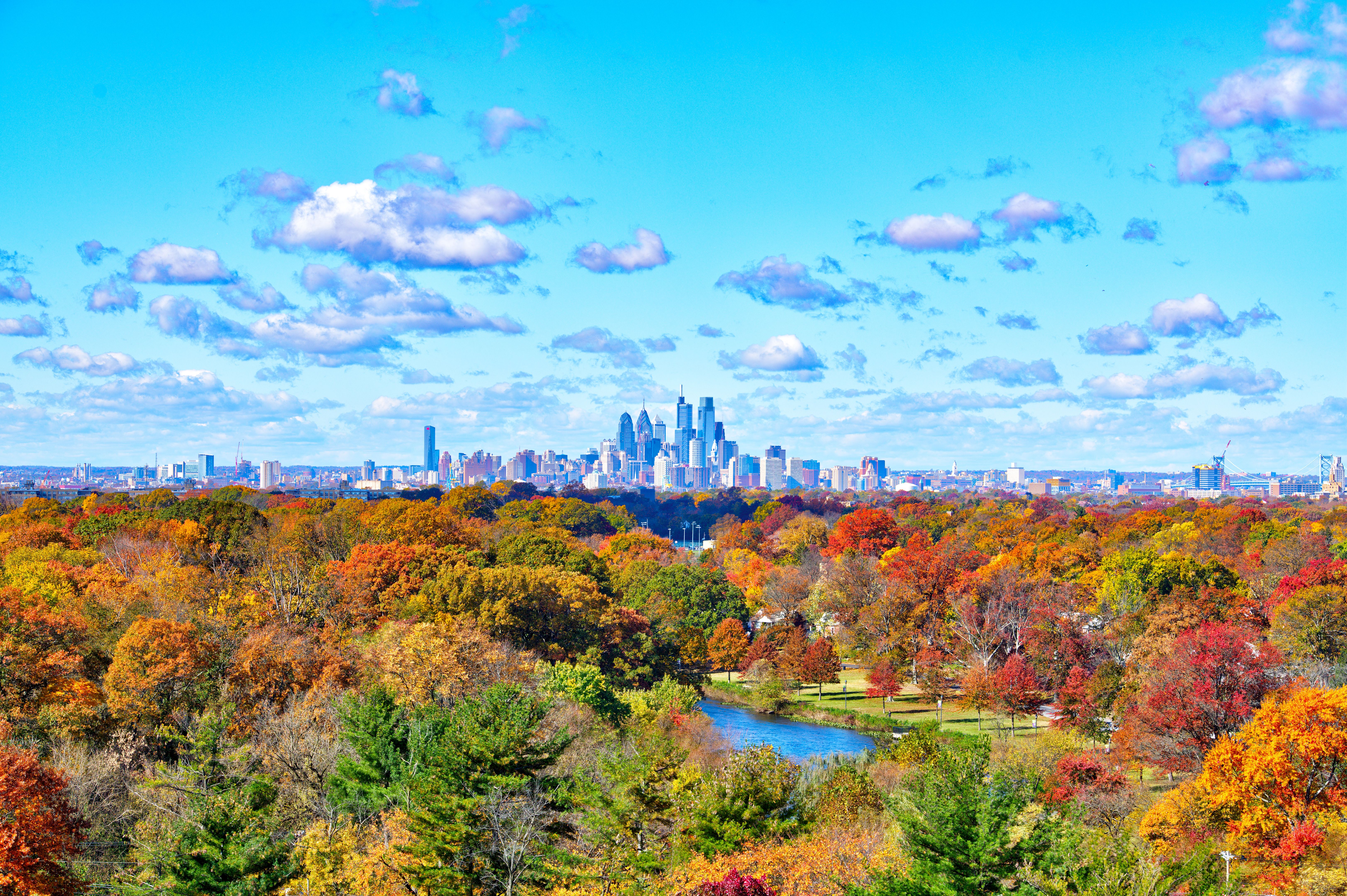 Philadelphia fall foliage