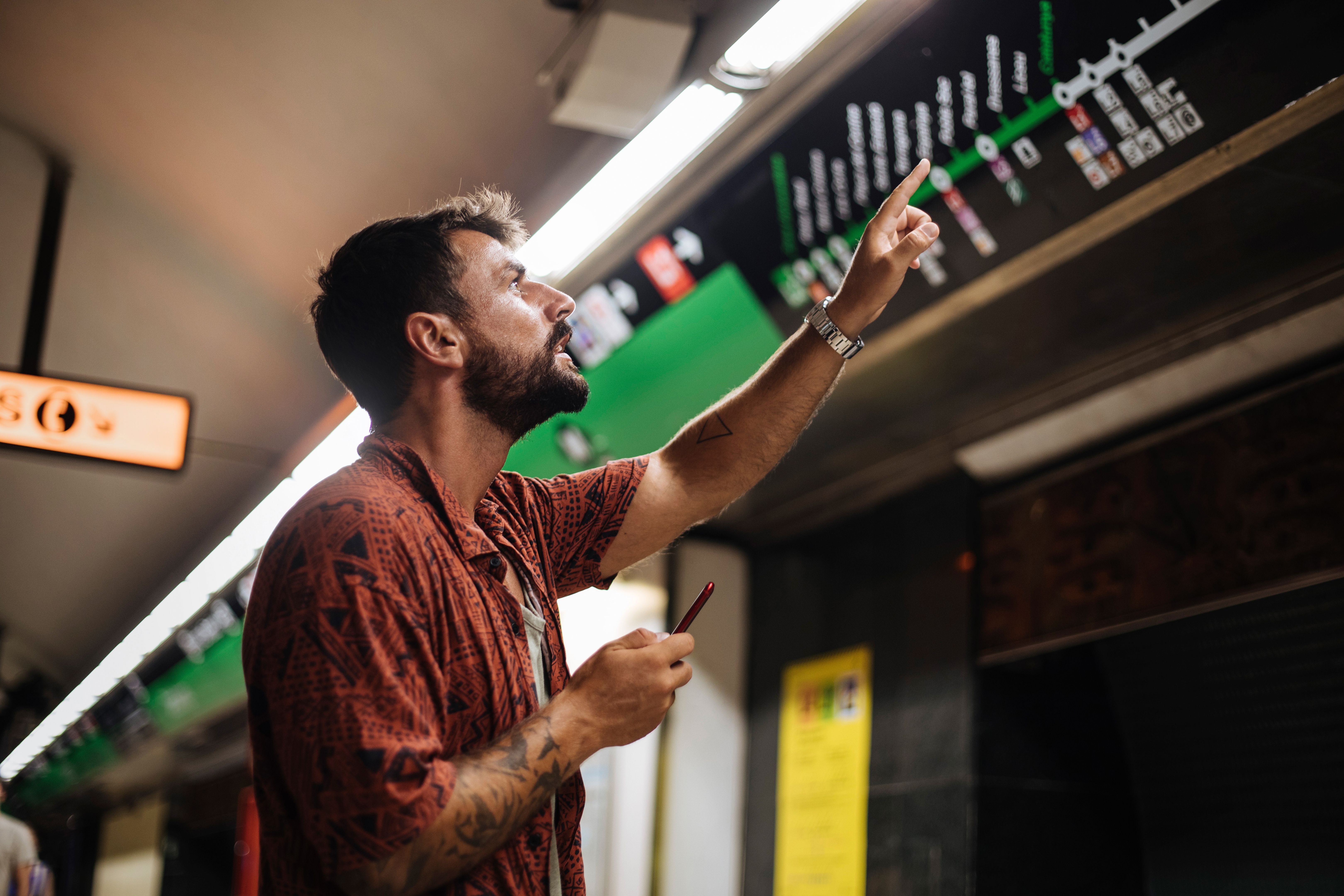 public transport map